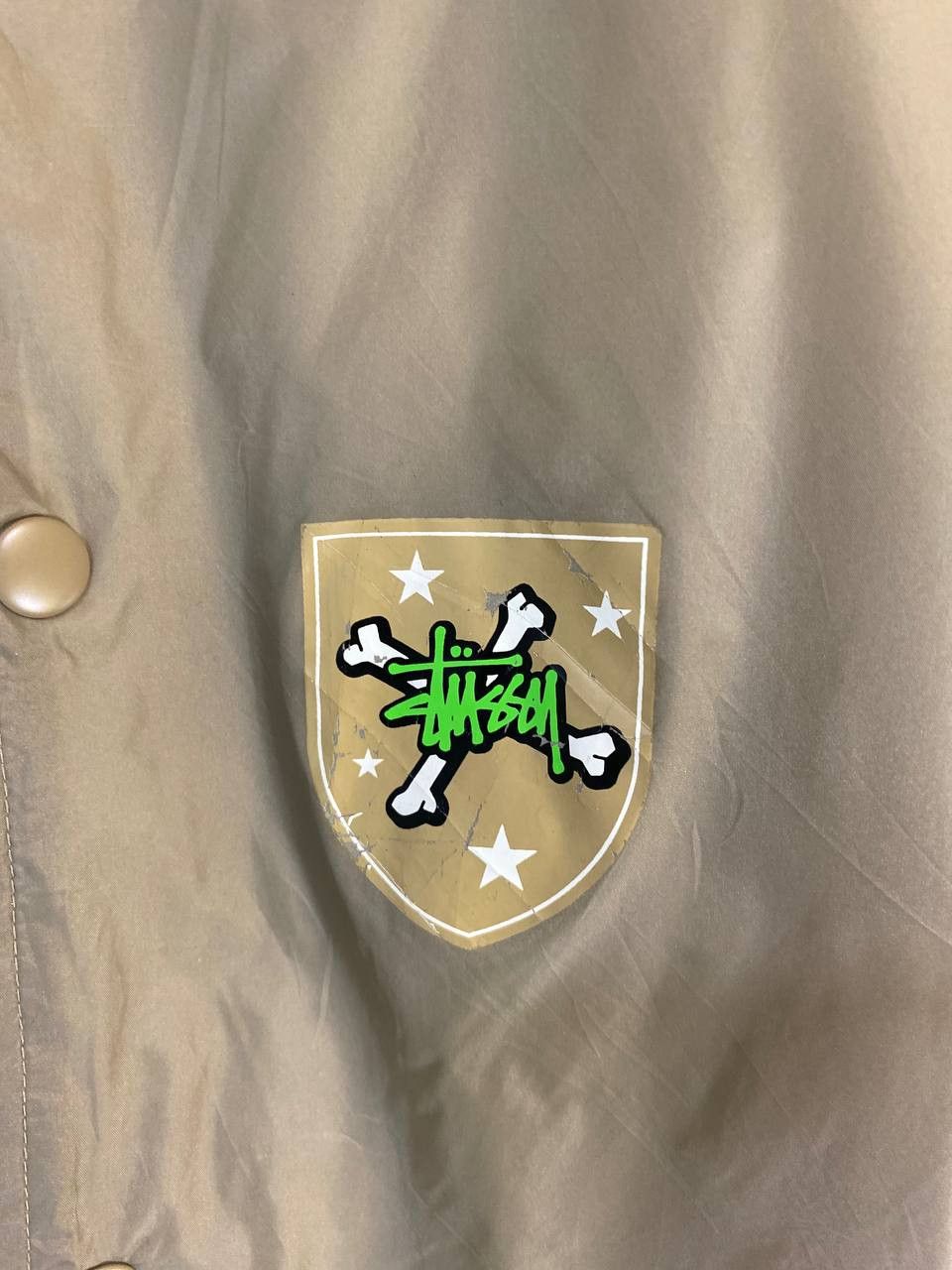 Stussy stussy coach jacket backhit big logo nice design Size US L / EU 52-54 / 3 - 3 Thumbnail