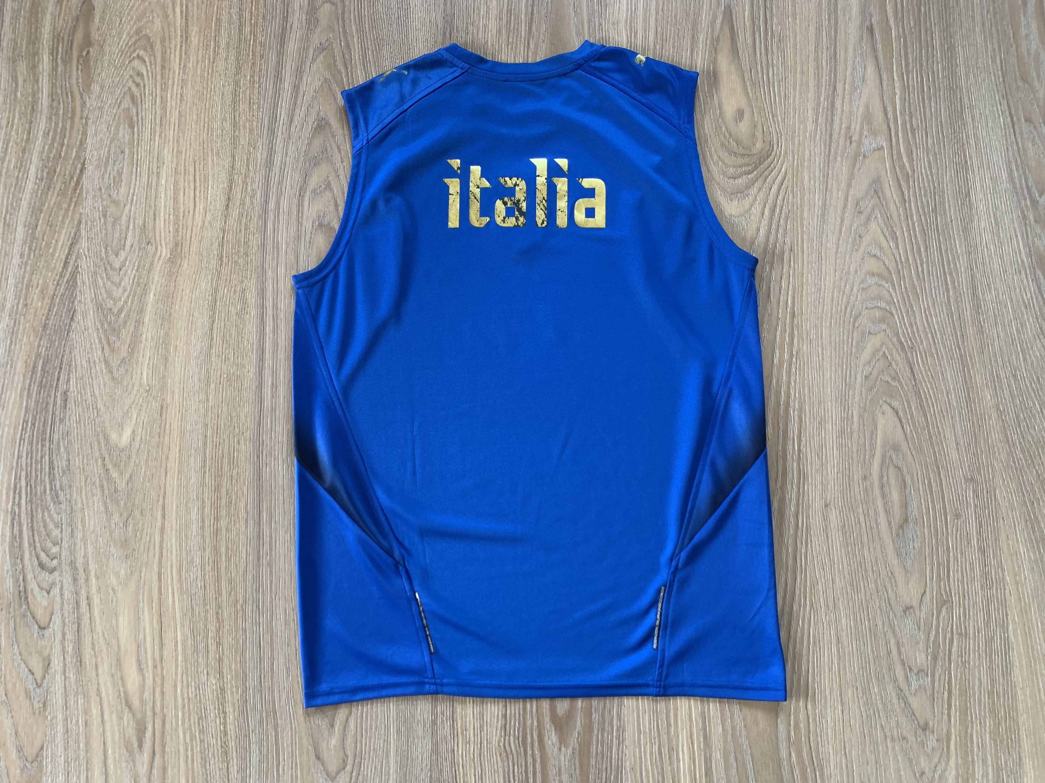 Puma Vintage Puma Italia Sleeveless Training T-Shirt Size US M / EU 48-50 / 2 - 3 Thumbnail