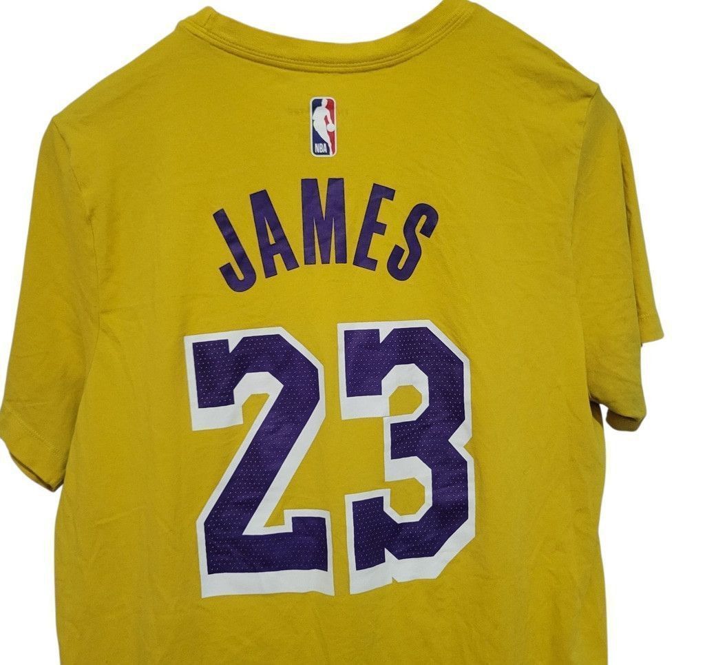 Nike Nike Dri-FIT Men's Los Angeles Lakers LeBron James #23 Large Size US L / EU 52-54 / 3 - 6 Thumbnail