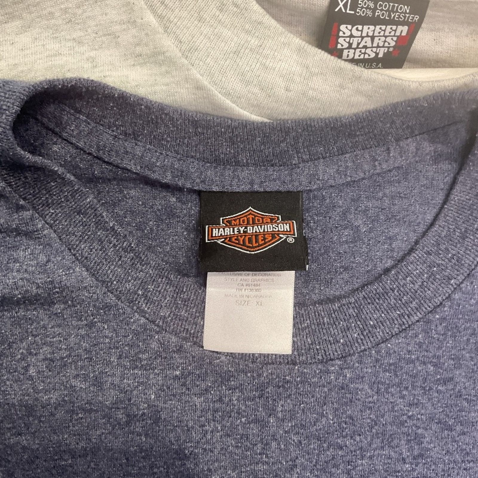 Harley Davidson Harley Davidson "Cowboys Alamo City" San Antonio, TX T-Shirt Size US XL / EU 56 / 4 - 3 Thumbnail