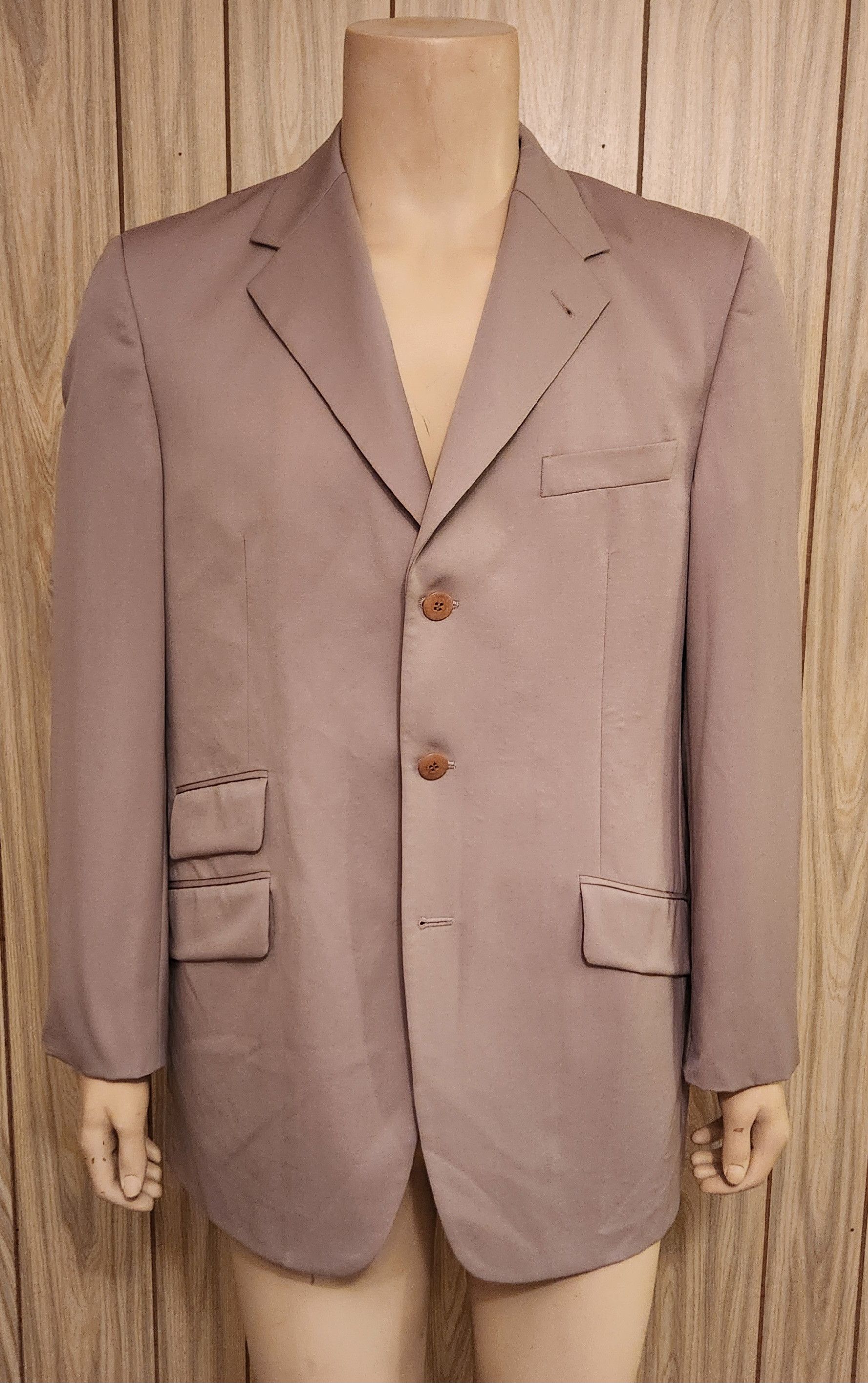 Versace Versace sport coat 42R tan wool 1980s Size 42R - 1 Thumbnail