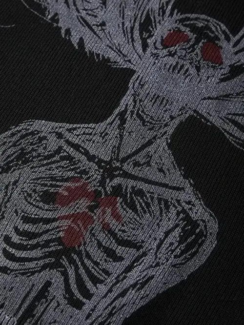 Other Knitted Punk Style Sweater Pullover Unisex Size US XL / EU 56 / 4 - 3 Thumbnail