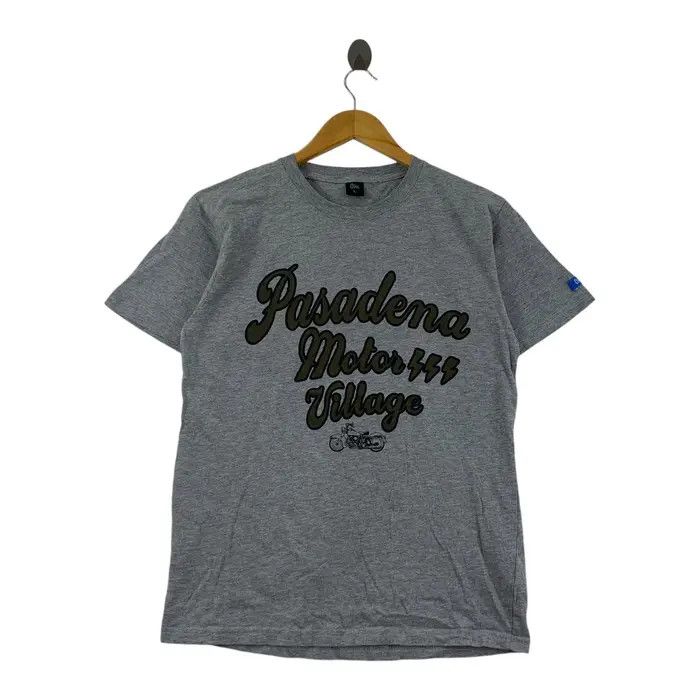 Vintage PASADENA MOTOR VILLAGE Chopper Rider Tee Shirt Size US L / EU 52-54 / 3 - 1 Thumbnail