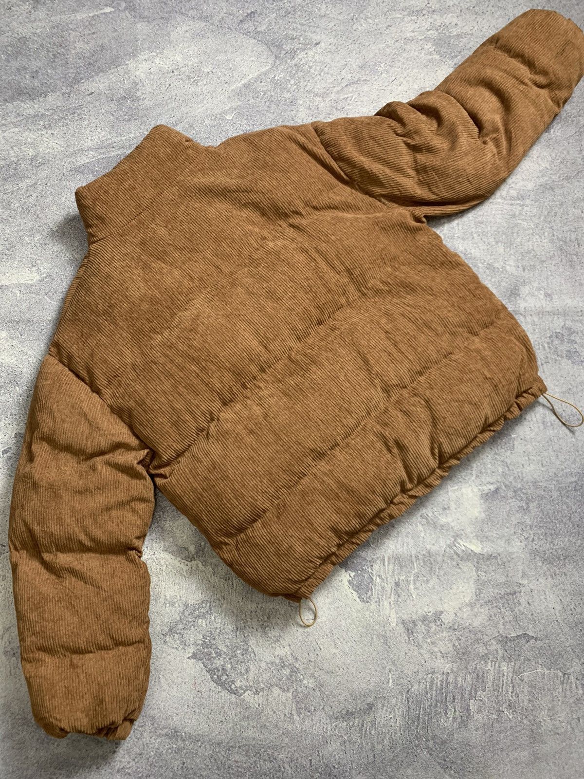Vintage Vintage Corduroy Brown 'Blank' Down Jacket Size US S / EU 44-46 / 1 - 7 Thumbnail