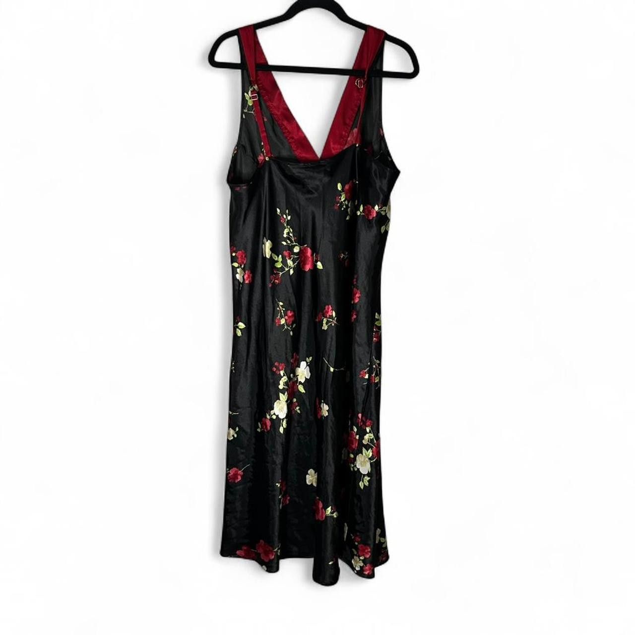 Jones New York Vintage Jones New York Black Floral Sleeveless... Size XL / US 12-14 / IT 48-50 - 2 Thumbnail