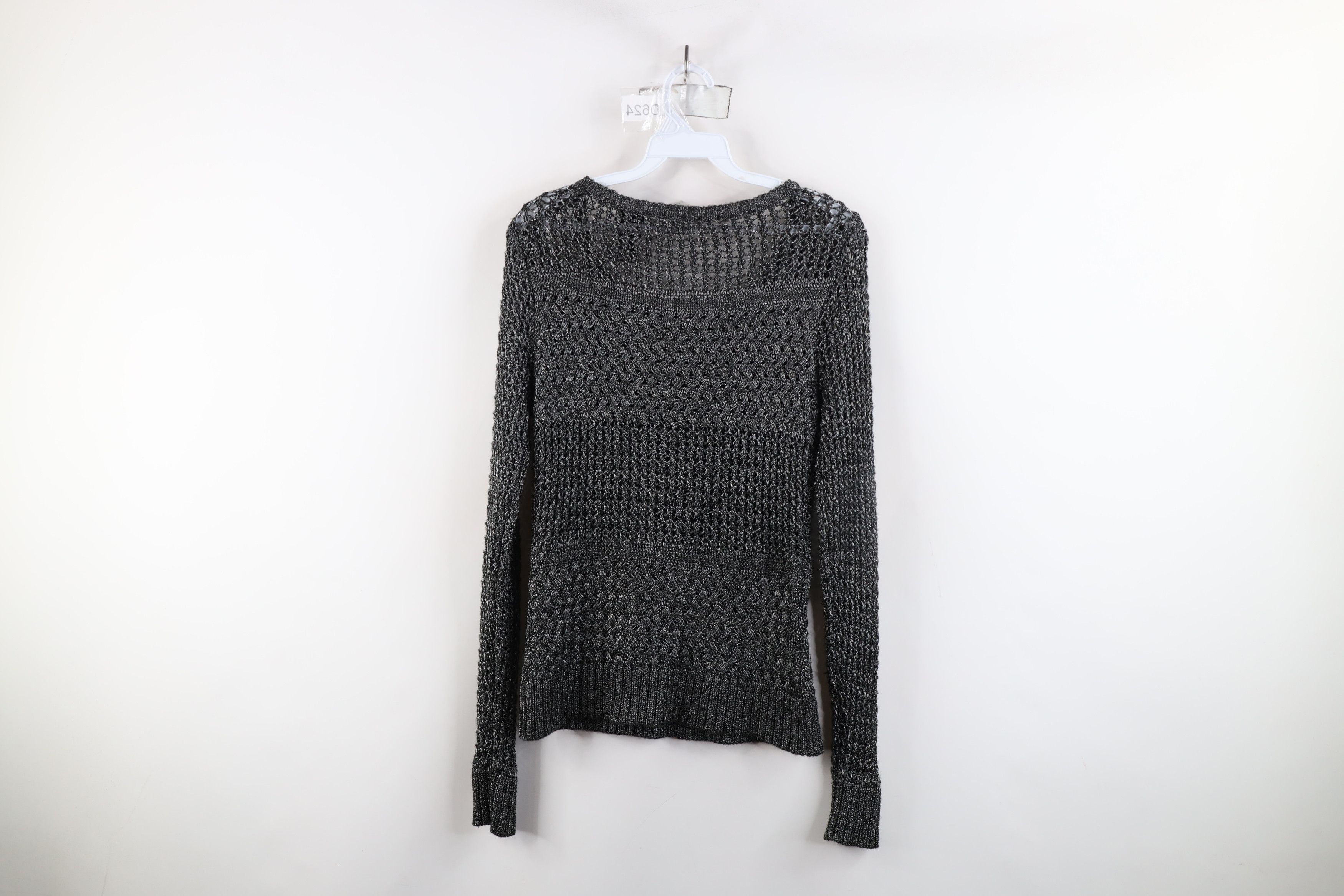 Harley Davidson × Vintage Vintage Y2K Harley Davidson Sheer Crochet Knit Sweater Size M / US 6-8 / IT 42-44 - 6 Thumbnail