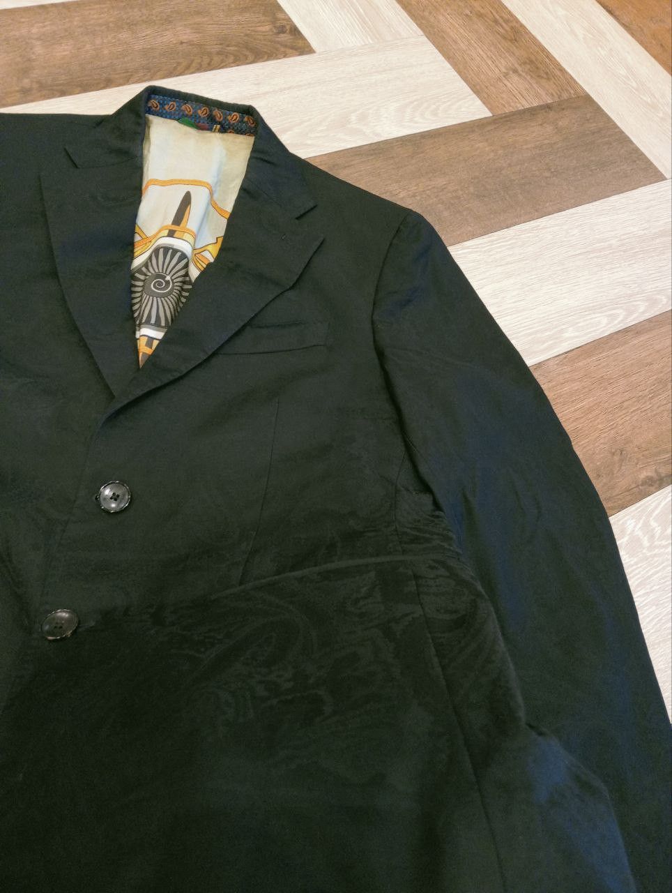 Etro LUXURY ETRO 2 BUTTON PATTERNED PAISLEY BLAZERS Size 48R - 12 Thumbnail
