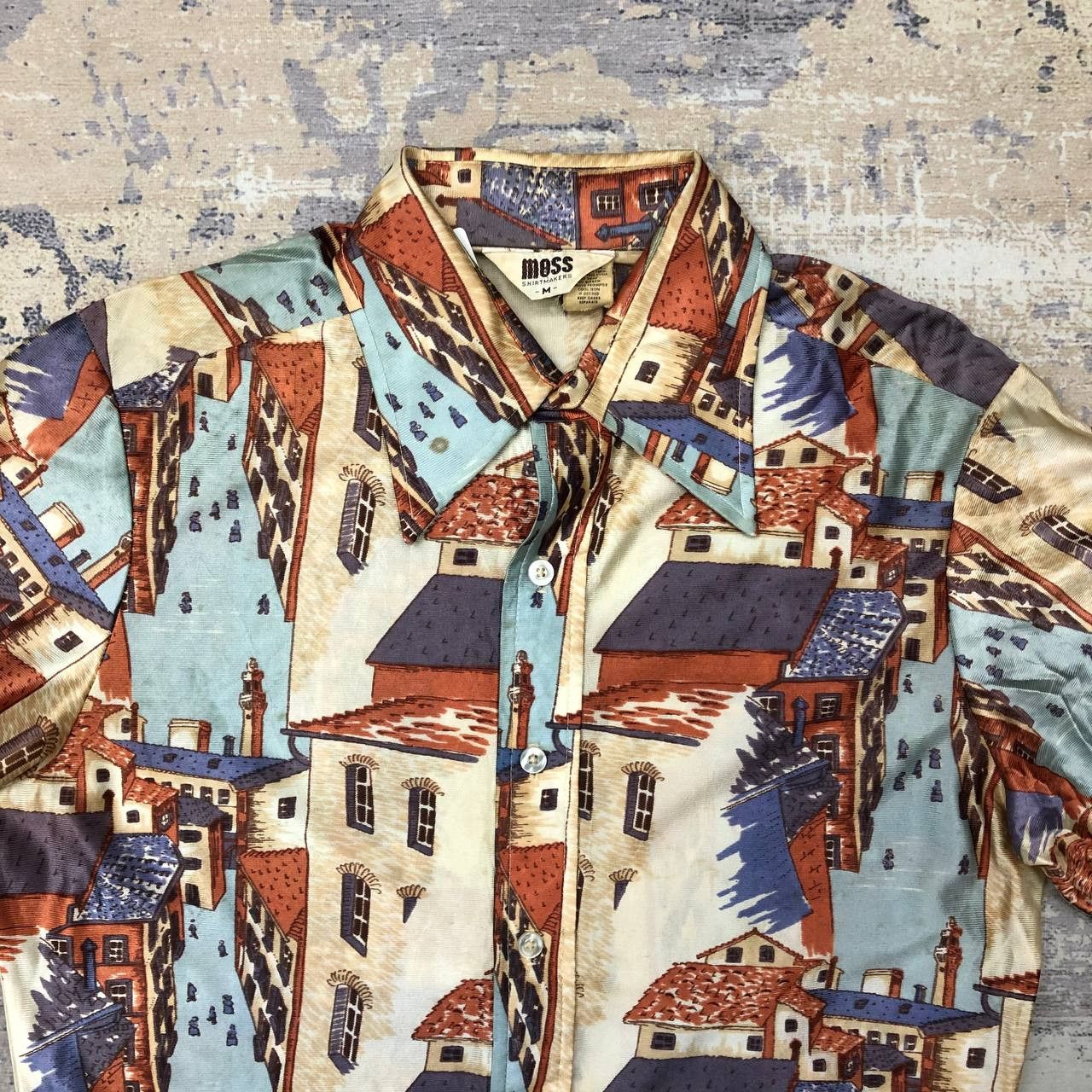 Moss T161 VTG MOSS X SHIRTMAKER FULLPRINT SHIRTS Size US M / EU 48-50 / 2 - 2 Thumbnail
