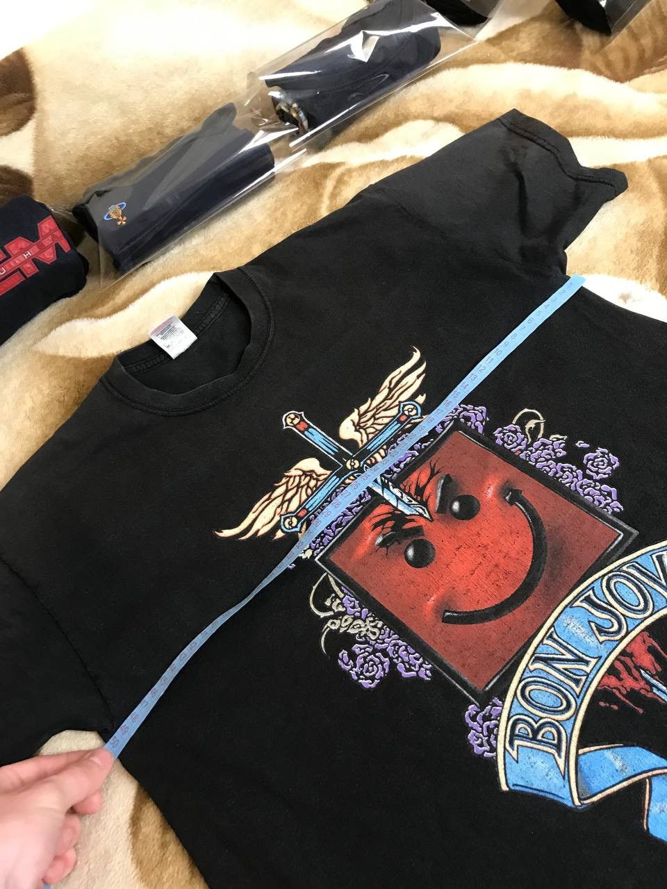 Band Tees 🔥 2006 Bon Jovi Have a Nice Day Tour T Shirt Vintage Faded Size US M / EU 48-50 / 2 - 12 Thumbnail