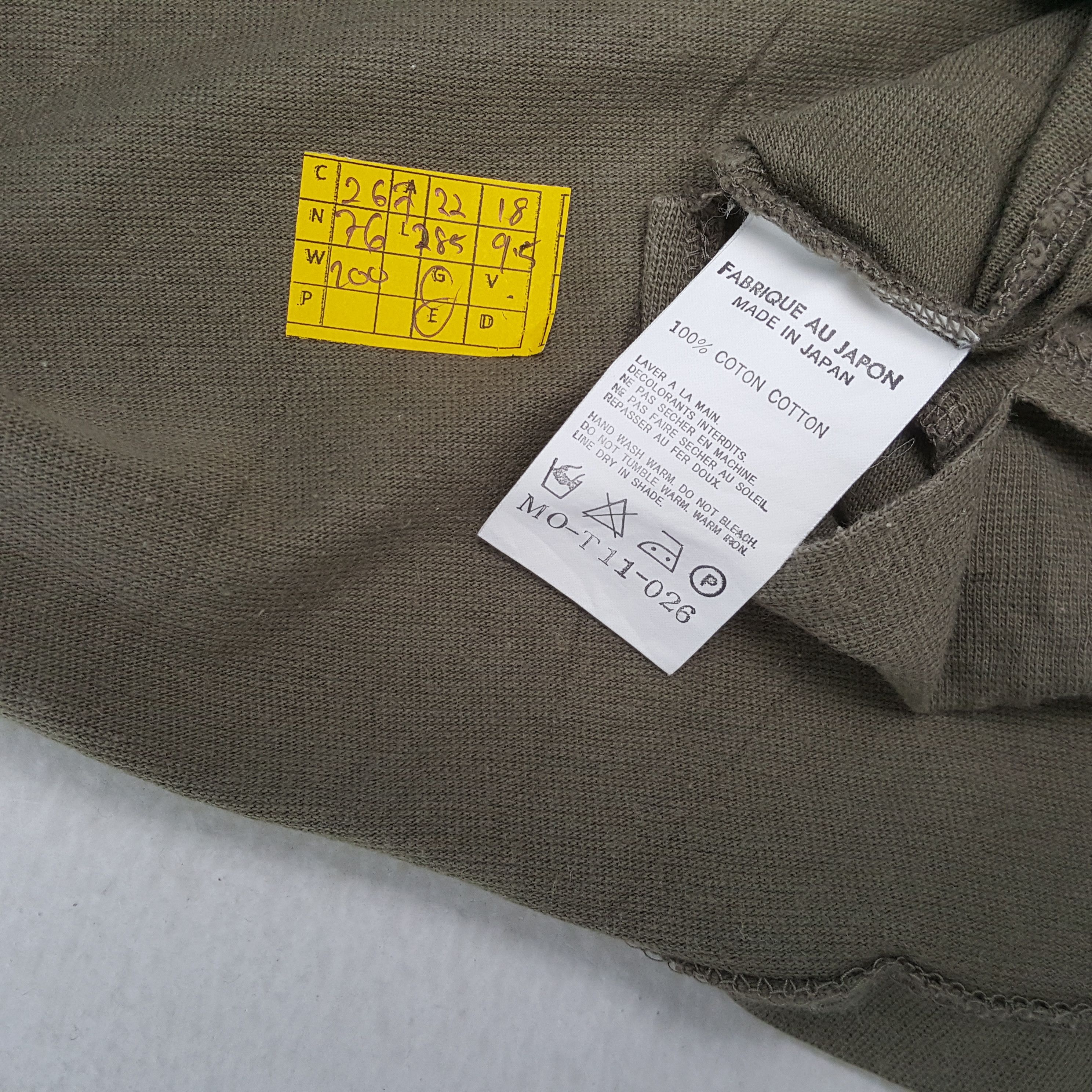 Vintage × Y's for Men × Yohji Yamamoto Vintage Y'S FOR MEN YOHJI YAMAMOTO Japanese Brand T-Shirt Size US L / EU 52-54 / 3 - 4 Thumbnail