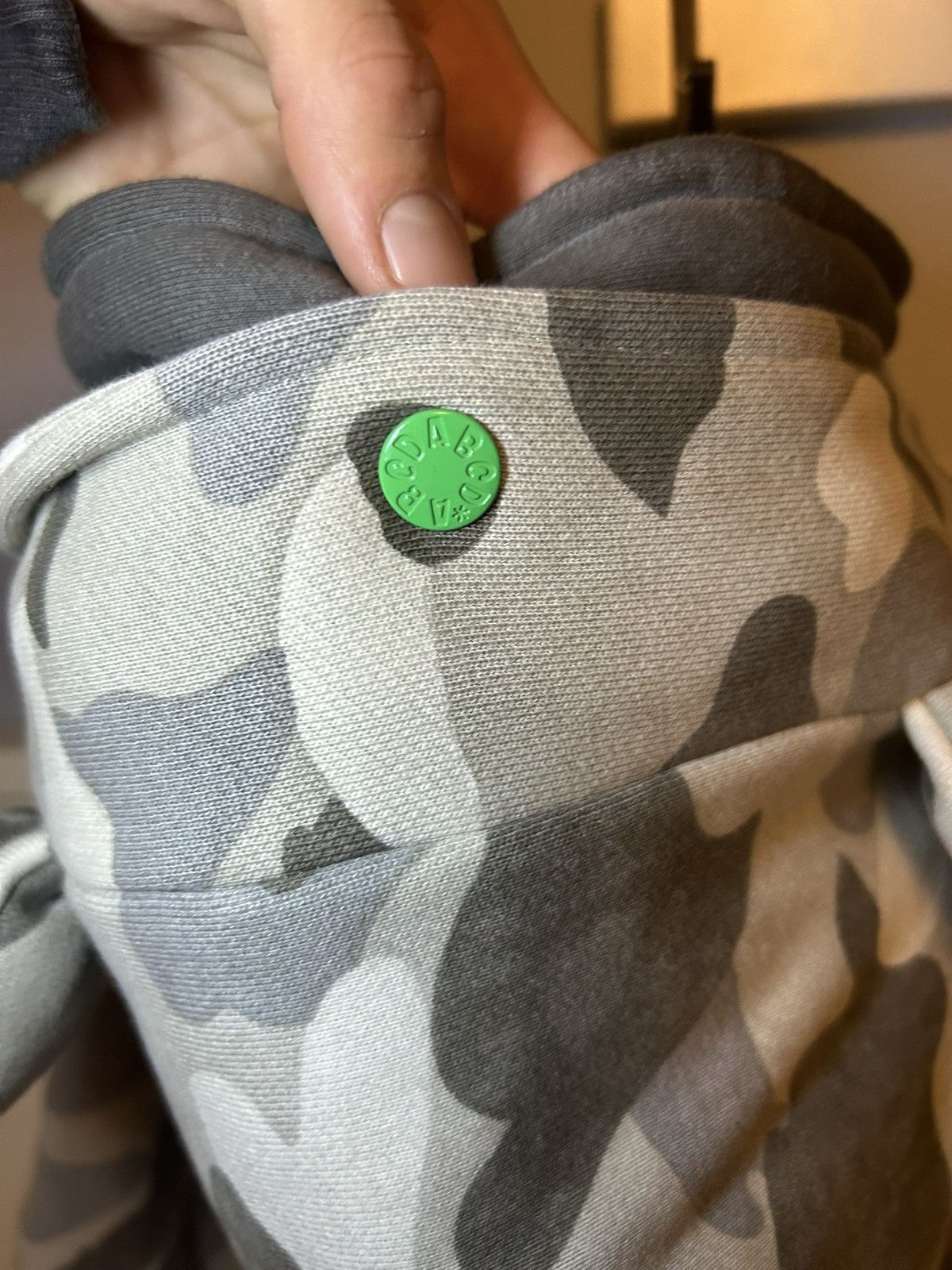 Other ABCD jose wong full-zip doubled layer bear hood camo hoodie Size US XL / EU 56 / 4 - 5 Thumbnail