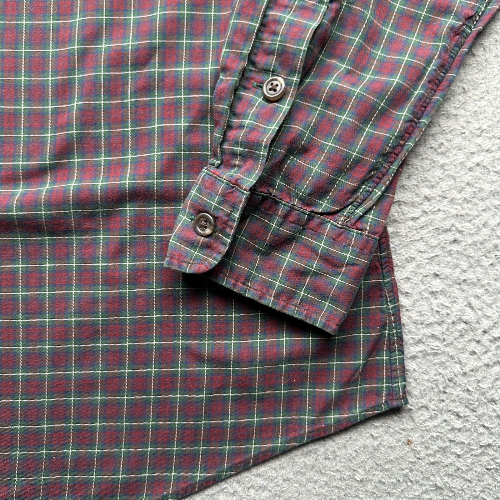 Polo Ralph Lauren Polo Ralph Lauren Plaid Red Green Button Shirt Mens Large Size US L / EU 52-54 / 3 - 8 Thumbnail