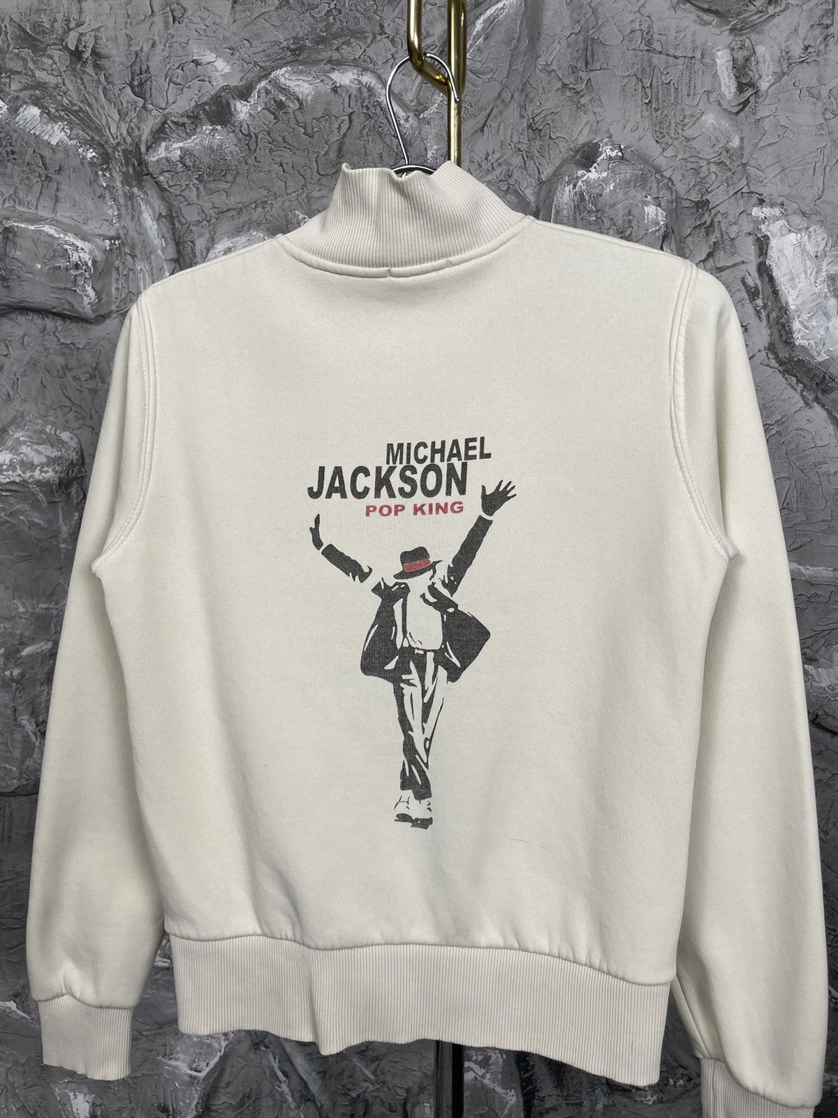 Michael Jackson × Vintage Michael Jackson Rare Y2K Zip Jacket Hysteric Glamour Style Size US S / EU 44-46 / 1 - 4 Thumbnail