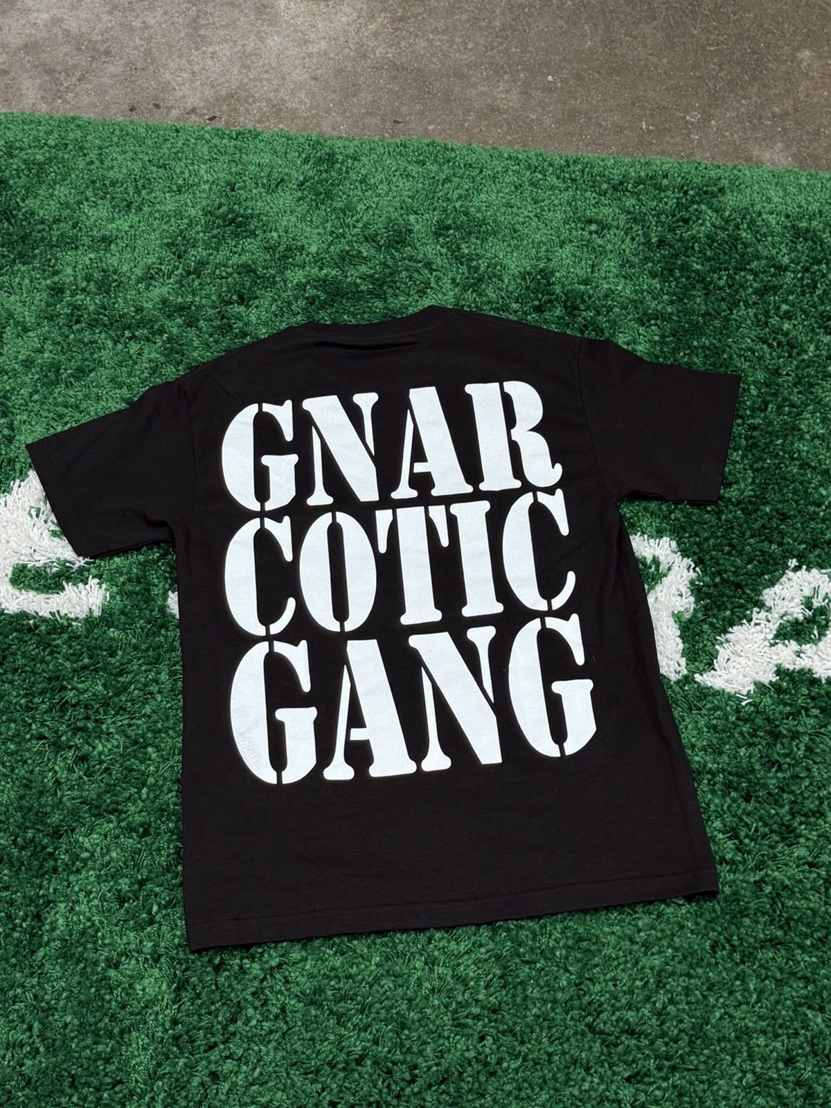 Gnarcotic Gnarcotic Gang Block Font Logo Tee Black Medium FTP Gnar Size US M / EU 48-50 / 2 - 1 Thumbnail