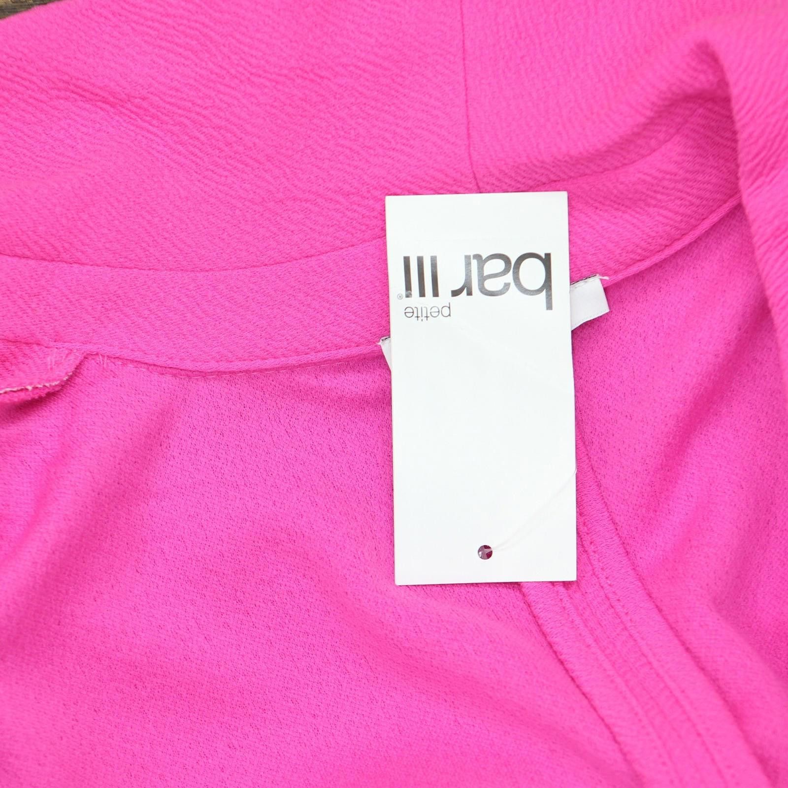 Bar III Nwt Bar Iii Shawl-collar Blazer Jacket Pinkadelic Pink Pl Size L / US 10 / IT 46 - 3 Thumbnail