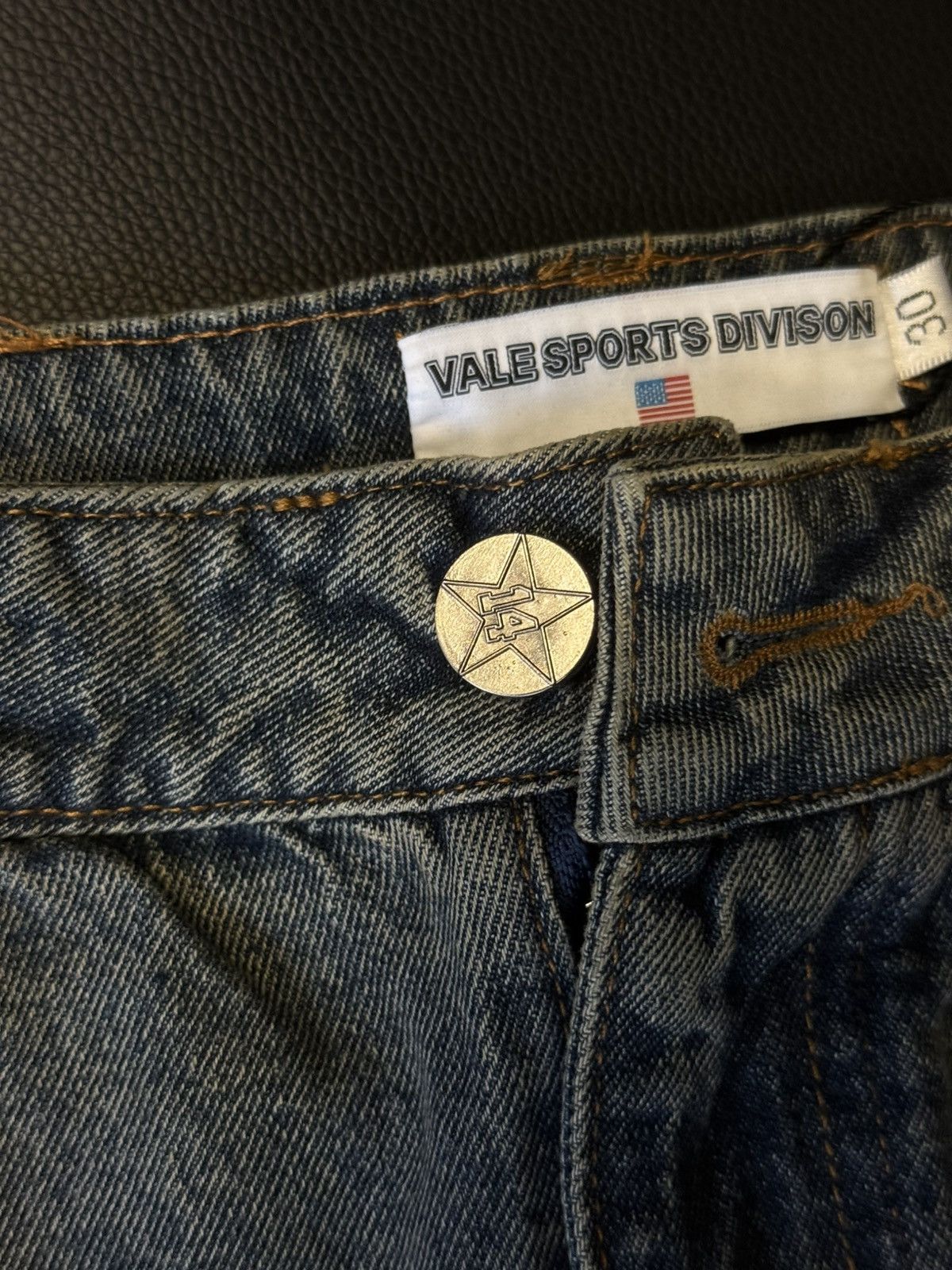 Vale Valley Star Bunny Rocket Baggy Blue Jeans Size 30 Size US 30 / EU 46 - 7 Thumbnail