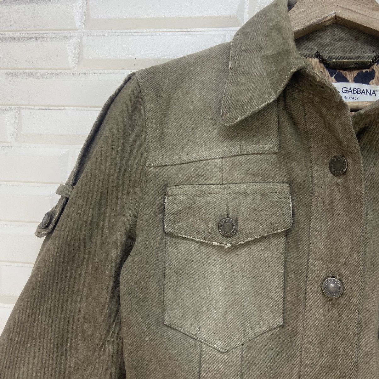 Dolce & Gabbana Made in Itali Dolce & Gabbana Denim Jacket Size XS / US 0-2 / IT 36-38 - 11 Thumbnail