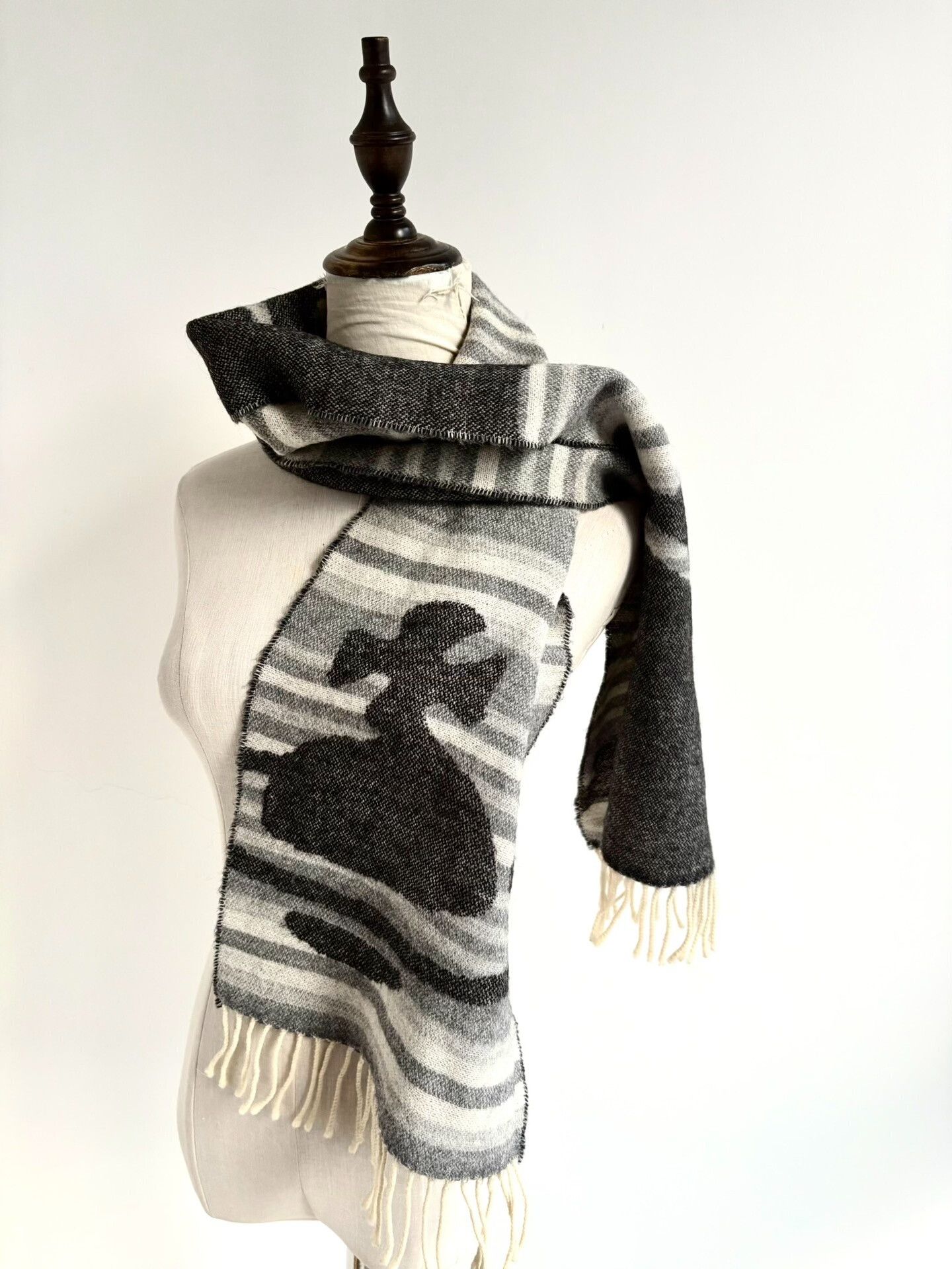 Vivienne Westwood vivienne westwood gray striped saturn scarf Size ONE SIZE - 1 Thumbnail