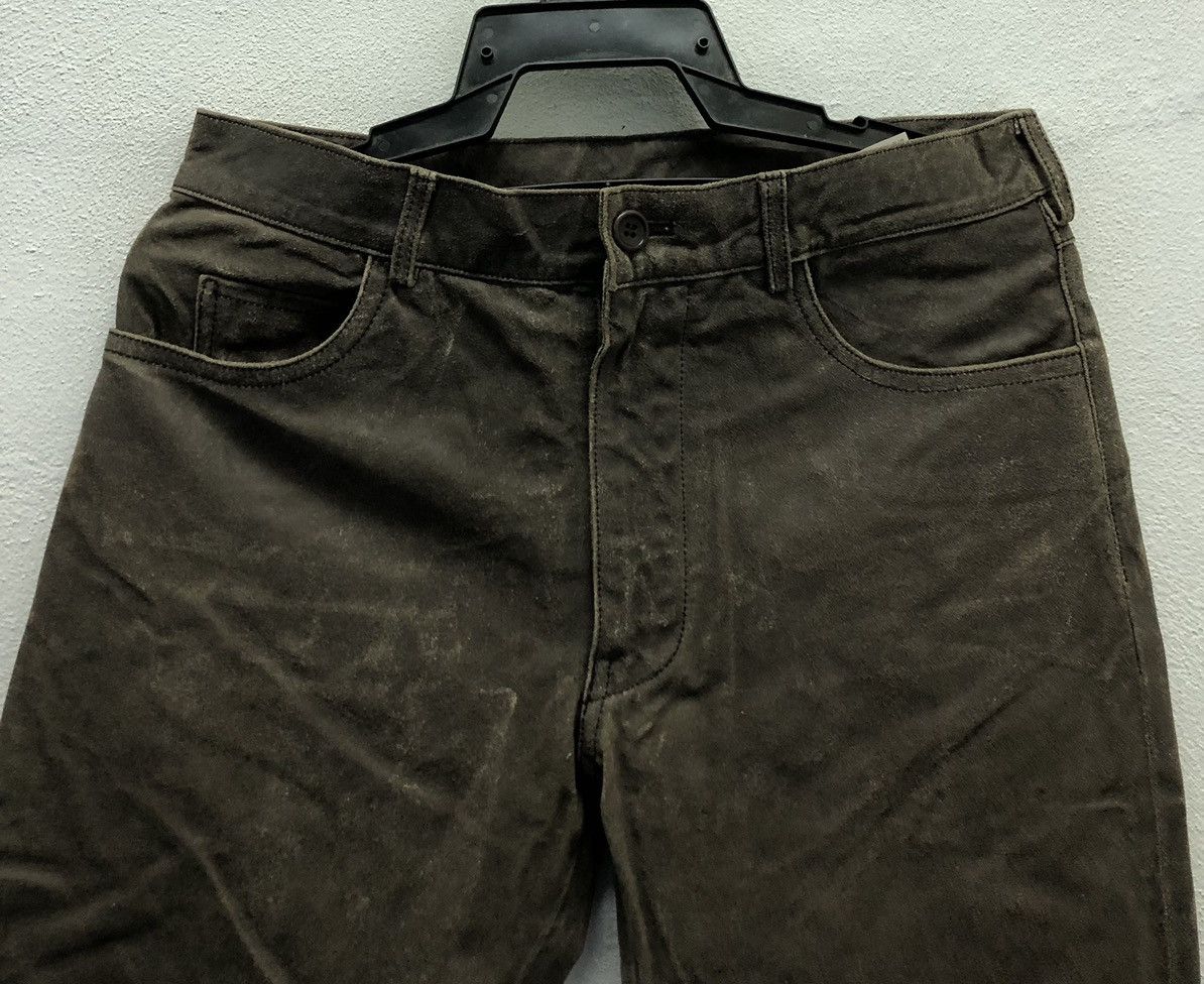 Katharine Hamnett London Vintage Katharine Hamnett London Composition Cow Skin Pants Size US 32 / EU 48 - 3 Thumbnail