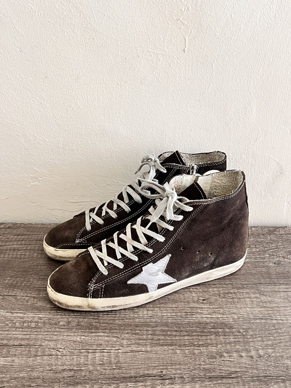 Golden Goose GOLDEN GOOSE FRANCY SUEDE SNEAKERS Size US 8 / EU 41 - 2 Thumbnail