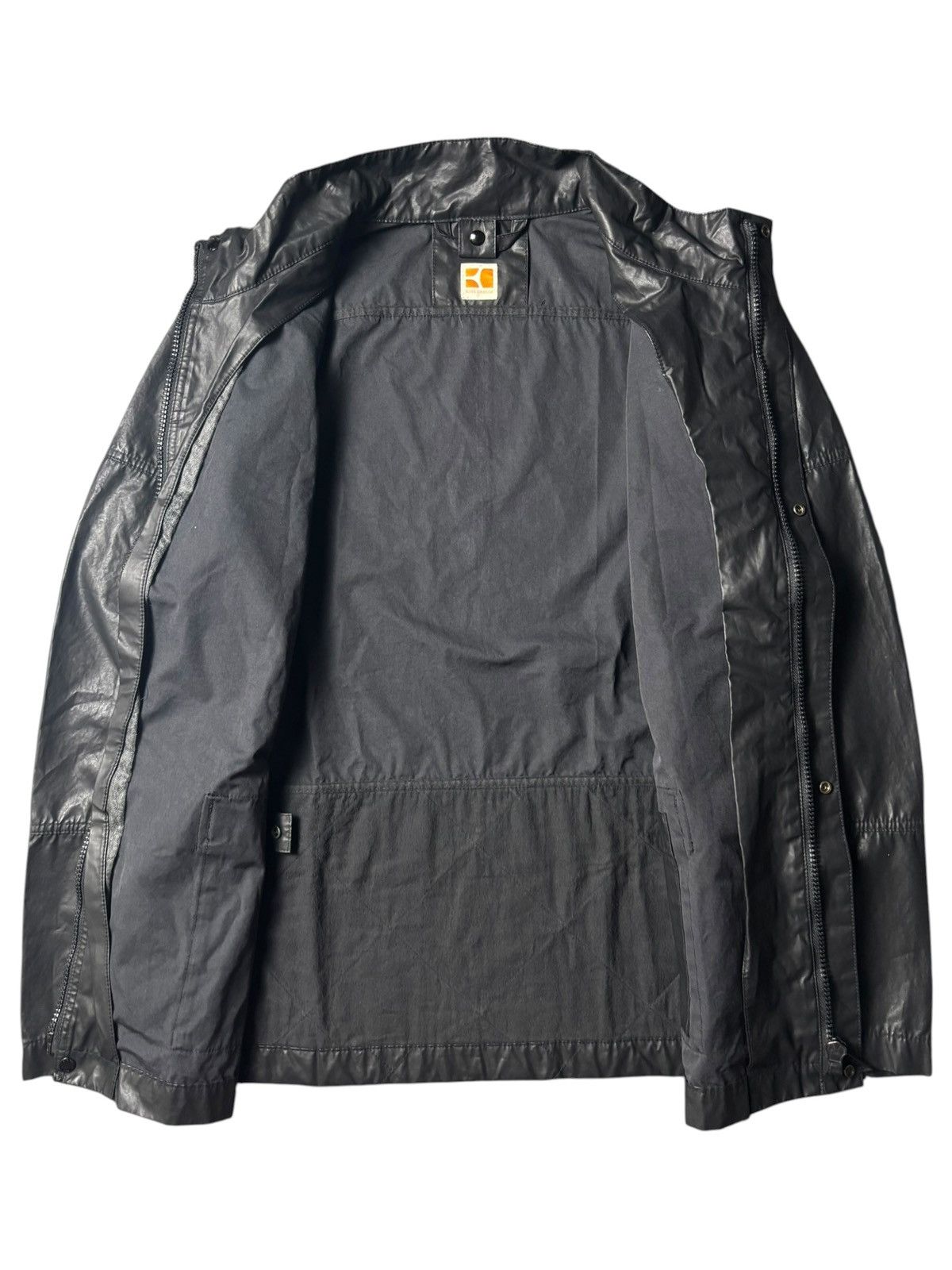 Hugo Boss 2000s Hugo Boss Orange Label 3D Pocket Waxed Jacket Size US L / EU 52-54 / 3 - 7 Thumbnail