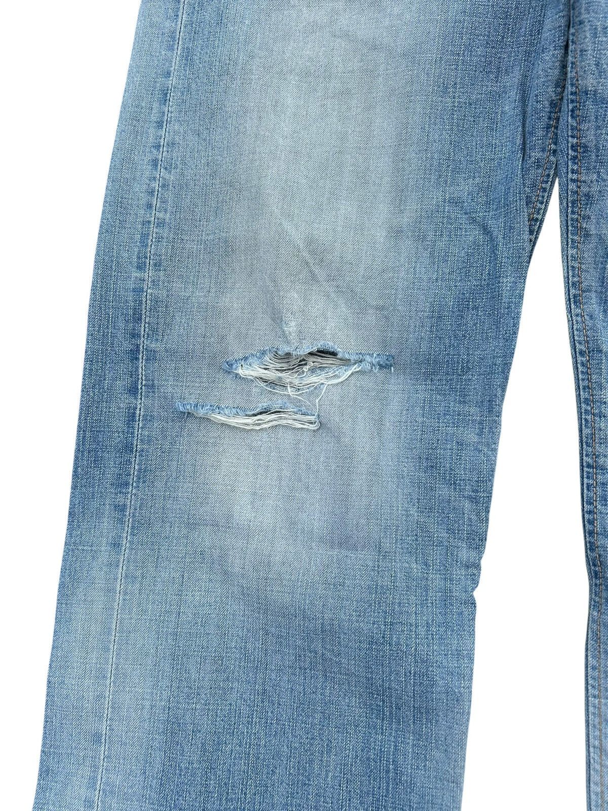 Japanese Brand × Kapital × Vintage Edwin Selvedge Distressed Denim Jeans Faded Size US 29 - 4 Thumbnail