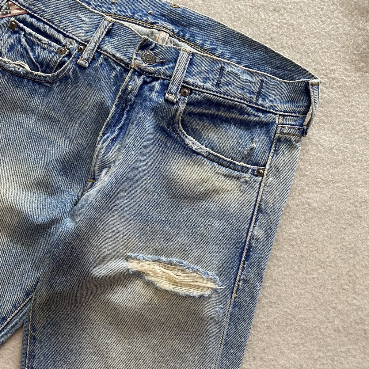 Denim & Supply Ralph Lauren × If Six Was Nine Denim&Supply Ralph Lauren Distressed Denim w31 Size US 31 - 4 Thumbnail