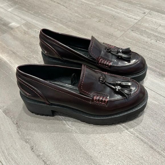 Zara Zara Wedge Tassled Loafers Size US 6 / IT 36 - 3 Thumbnail
