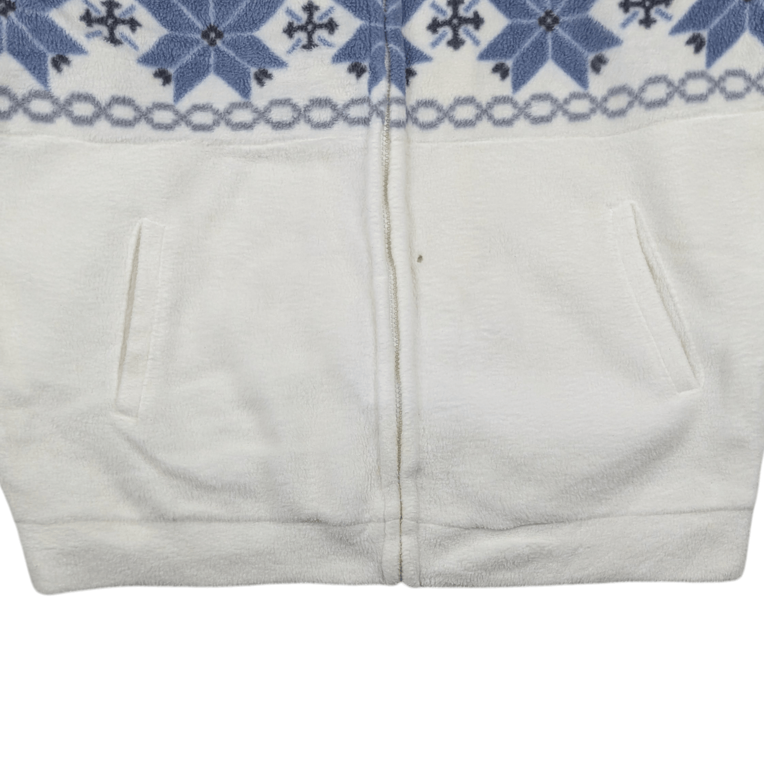 Japanese Brand Vintage 90's THIRD WAVE Floral Nice Design Fleece Jacket Size US L / EU 52-54 / 3 - 7 Thumbnail