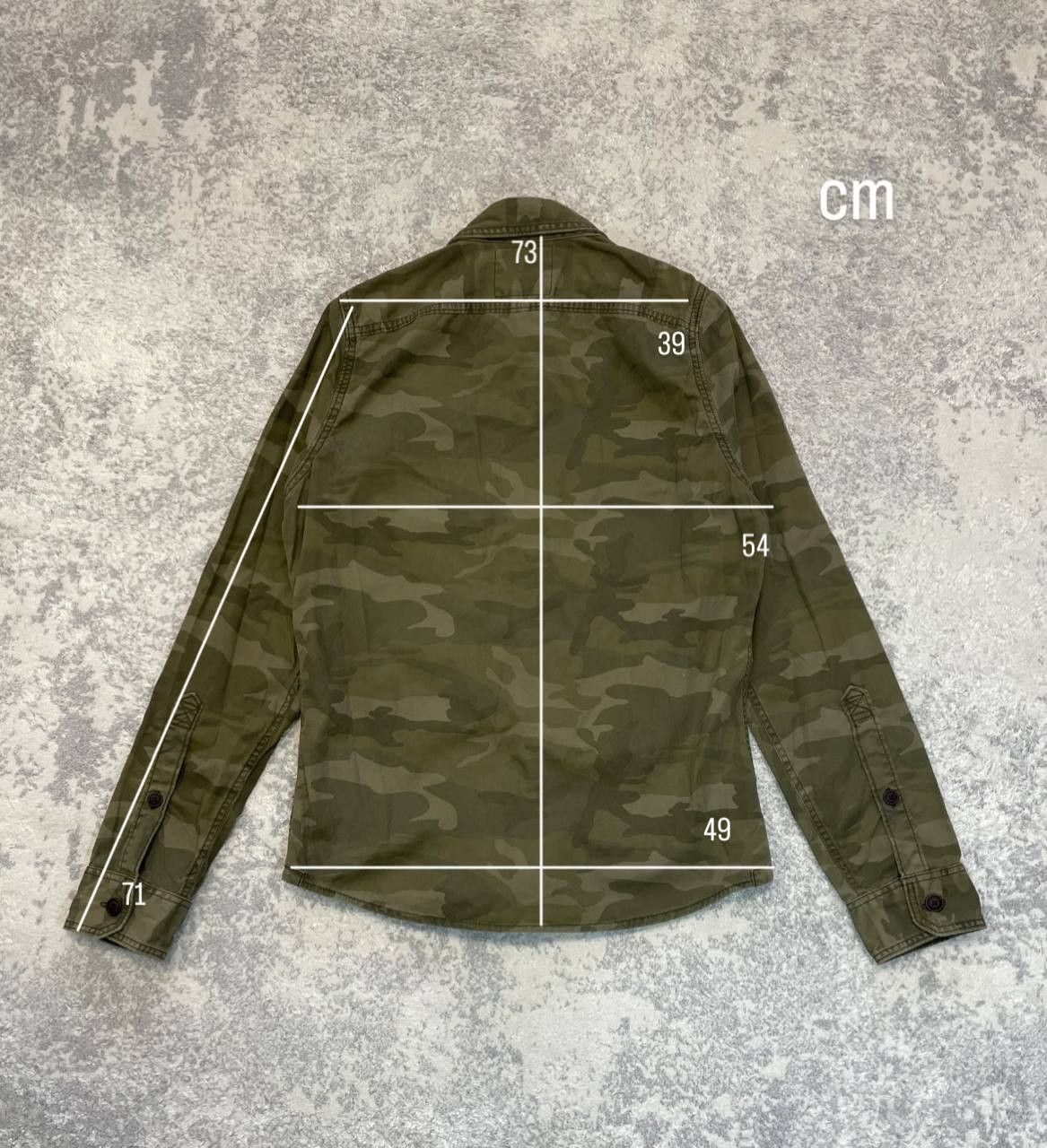 Abercrombie & Fitch Vintage Y2K ABERCROMBIE M-65 Camouflage Shirt, Army Size US M / EU 48-50 / 2 - 12 Thumbnail