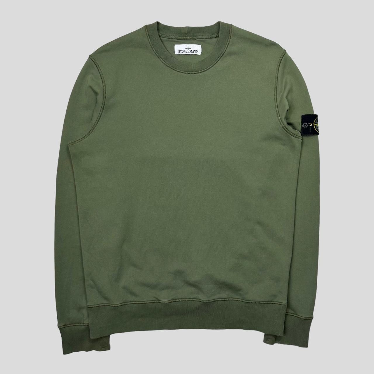 image of Stone Island 2020 Moss Green Crewneck - M/l, Men's (Size Large)