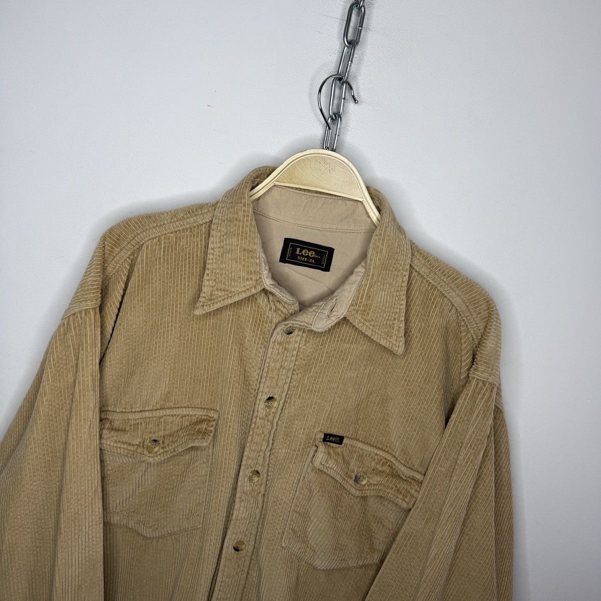 Lee Vintage Lee WESTERN corduroy rivets shirt Cowboy style Y2k Size US L / EU 52-54 / 3 - 4 Thumbnail