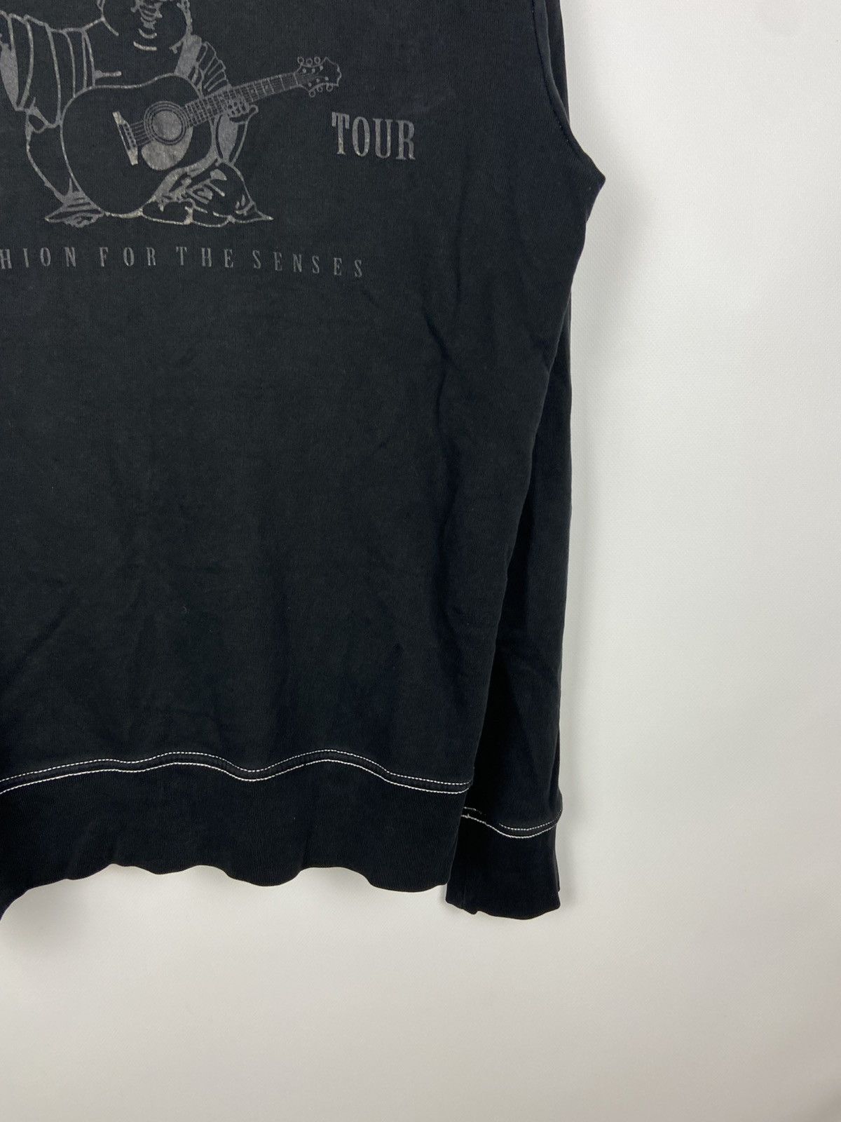 True Religion True Religion Black Zip Hoodie Hooded Y2k Buddha Big Logo Size US S / EU 44-46 / 1 - 14 Thumbnail