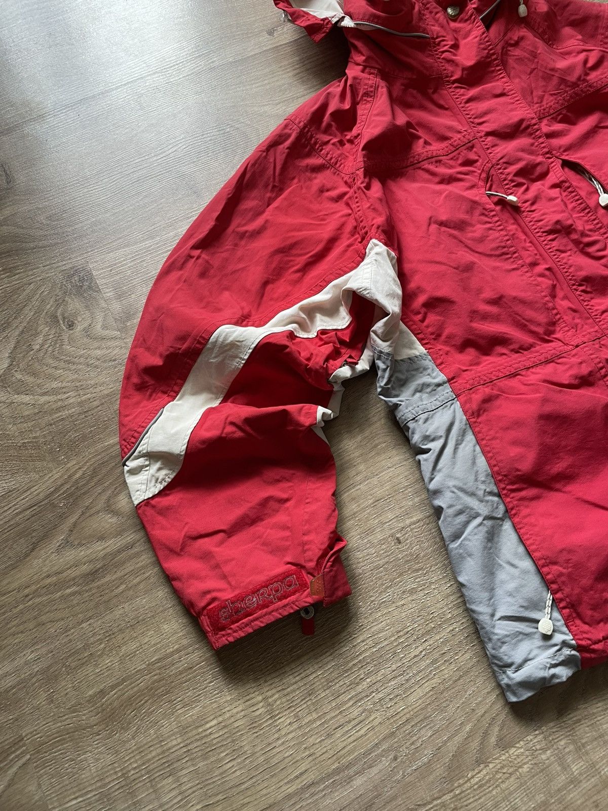 Other Vintage 90s Sherpa Women’s Ski Jacket Hooded Windbreaker Size M / US 6-8 / IT 42-44 - 4 Thumbnail