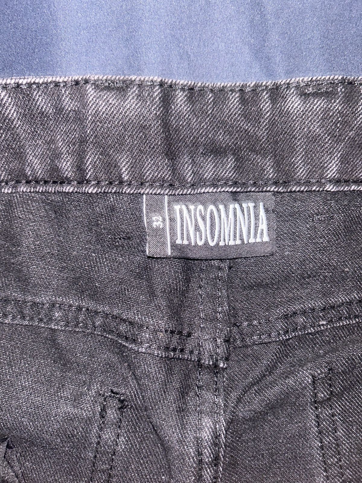 Other Black Insomnia Denim Shorts Size US 32 / EU 48 - 4 Thumbnail