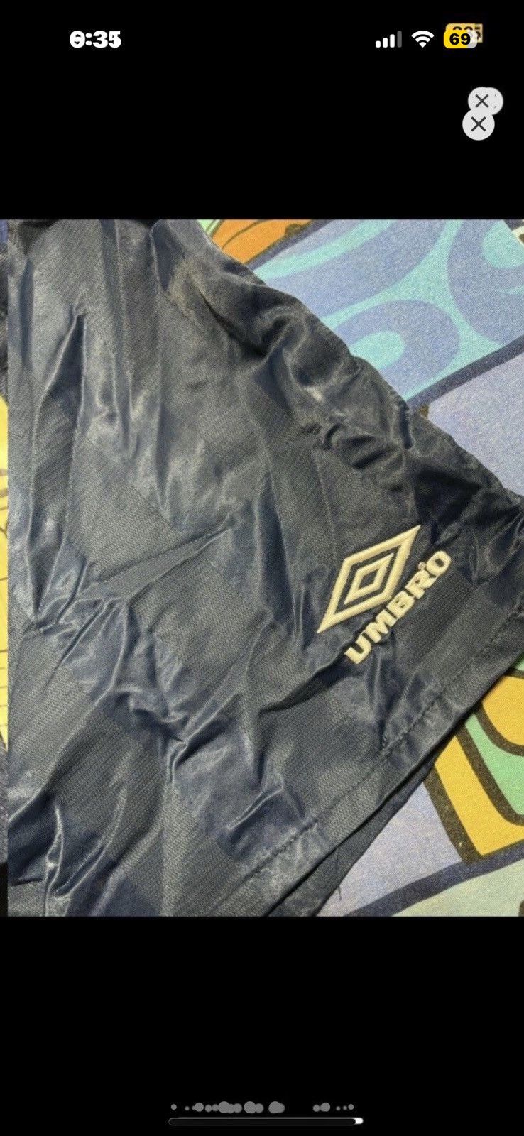 Umbro ***FINAL DROP***RARE 90s UMBRO PINSTRIPE OG SHORT L Size US 38 / EU 54 - 8 Thumbnail