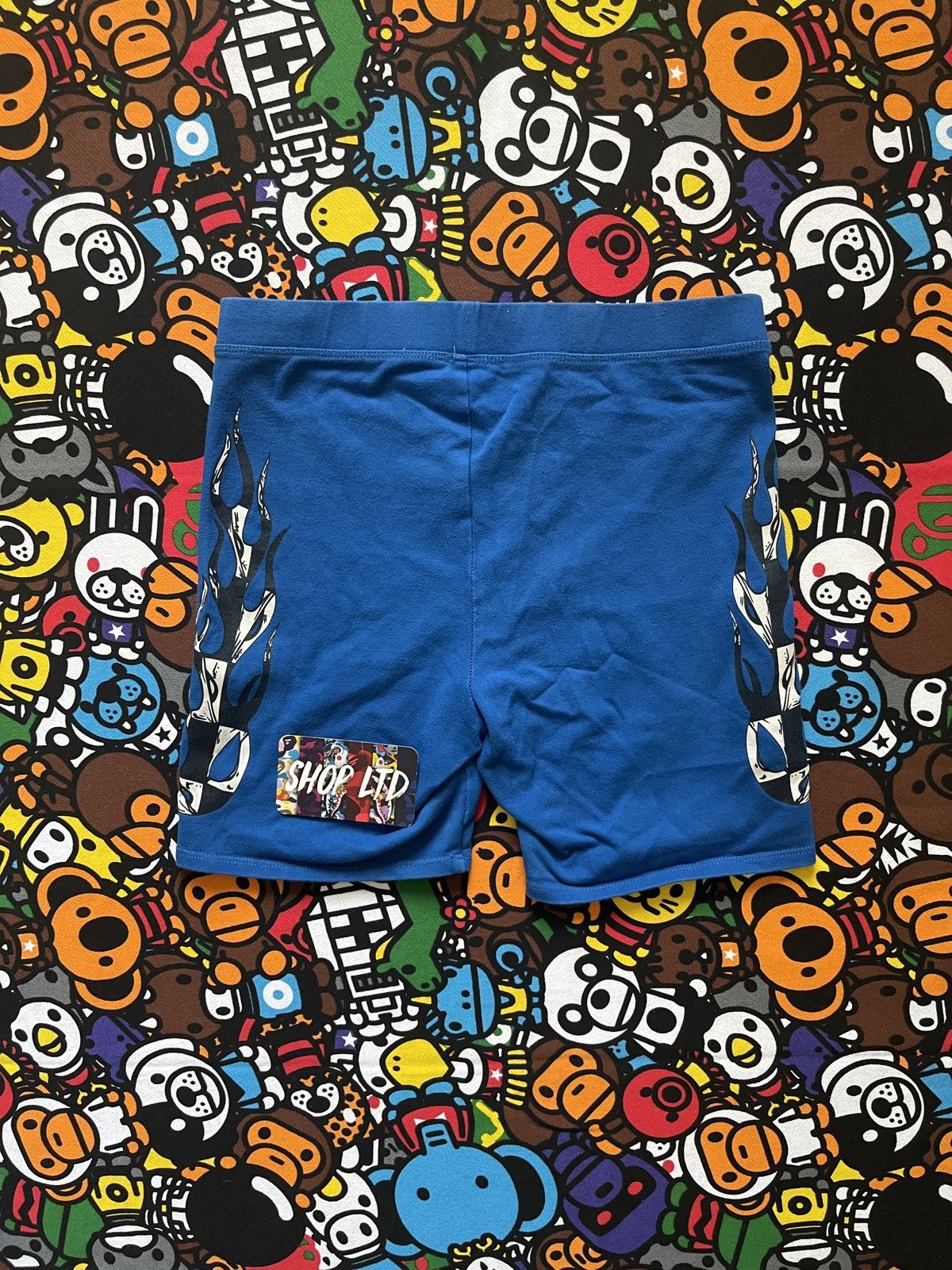 Chrome Hearts Chrome Hearts Women’s Blue Biker Shorts Size M / US 6-8 / IT 42-44 - 1 Thumbnail