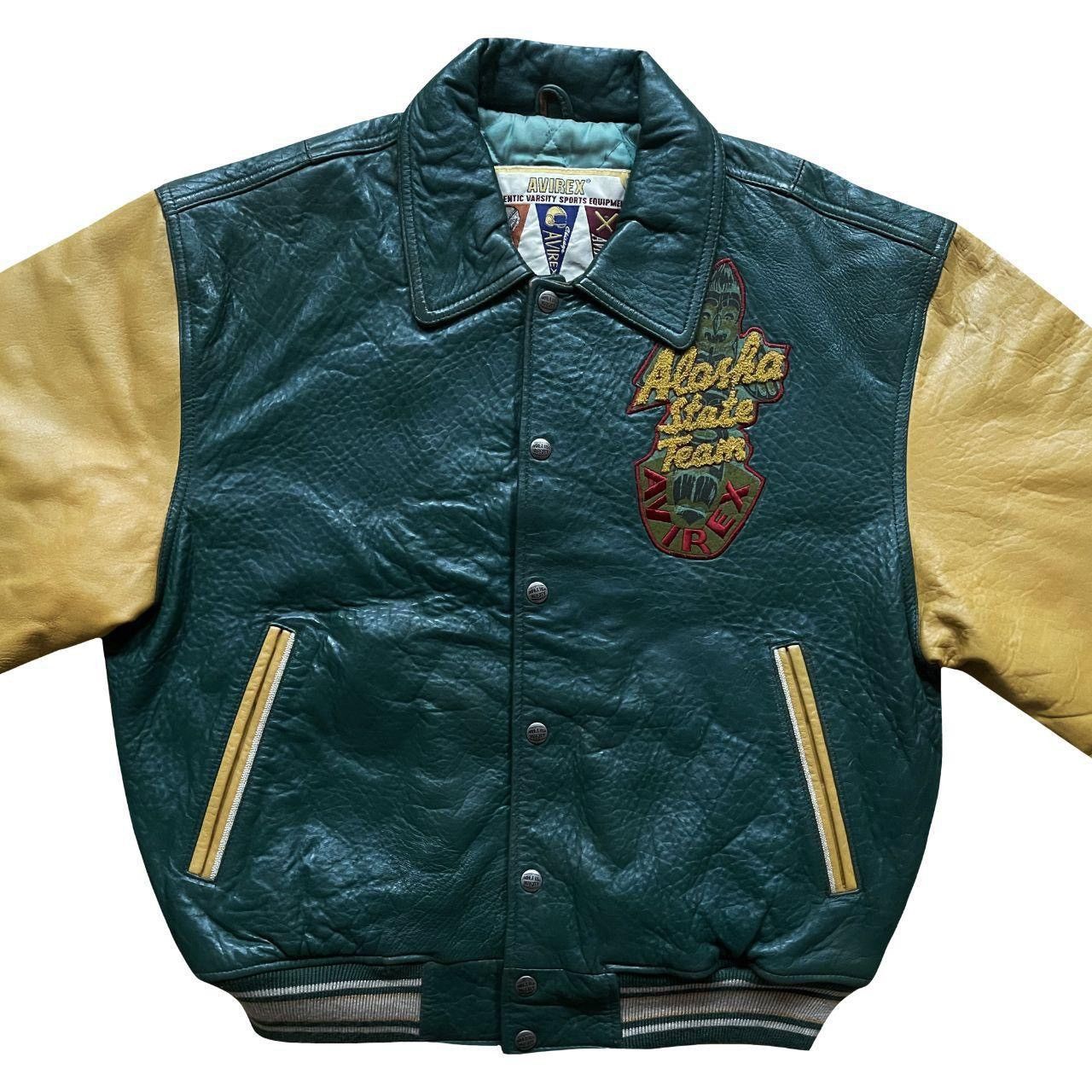 Avirex Avirex Leather Varsity Jacket Size US M / EU 48-50 / 2 - 5 Thumbnail