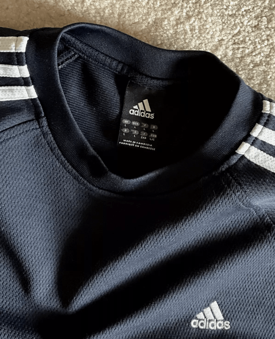 Adidas × Vintage Adidas VTG Y2K Futbol Mesh Longsleeve Size Large Size US L / EU 52-54 / 3 - 2 Thumbnail