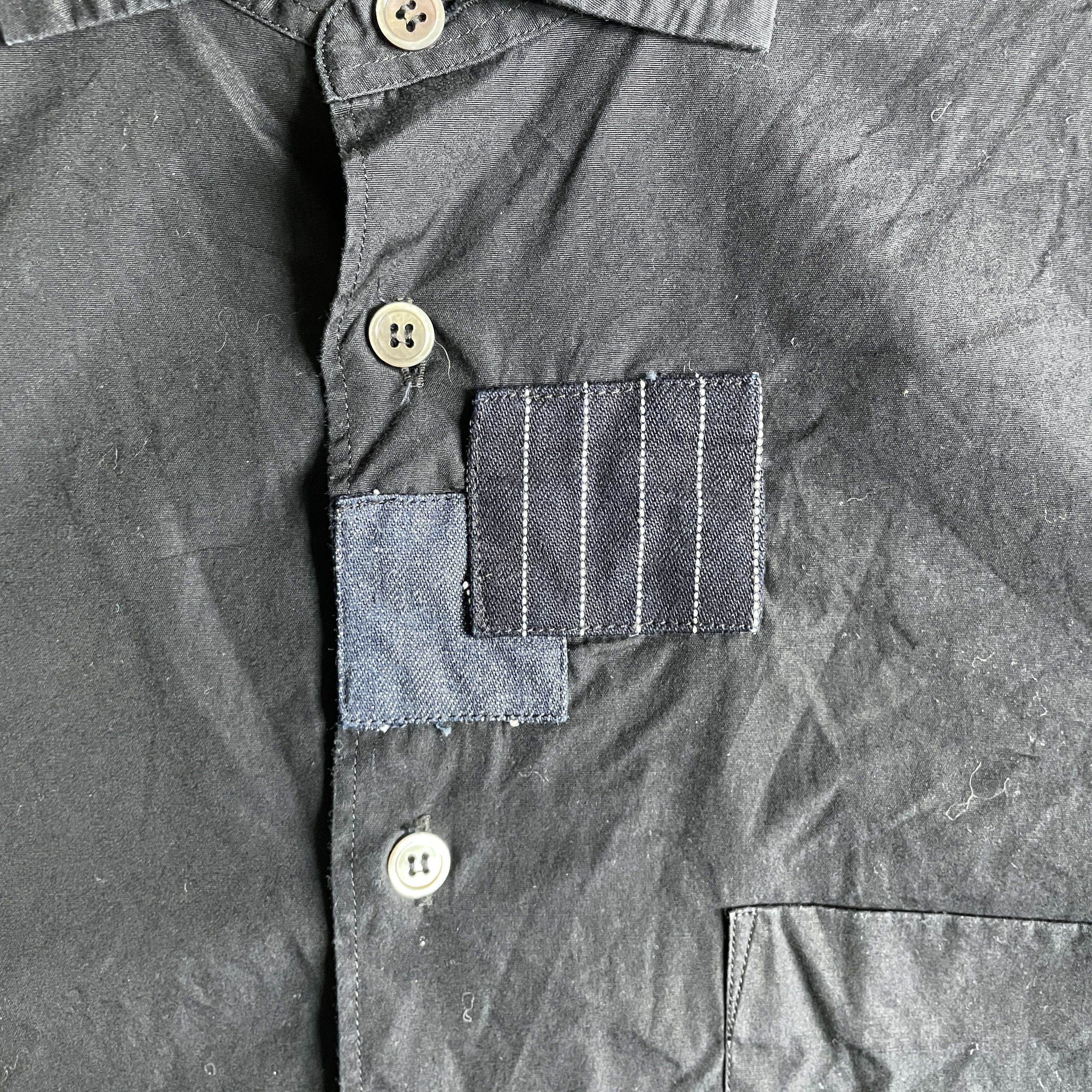 Comme des Garcons Homme Plus COMME des GARCONS HOMME PLUS Boro Shirt 2001 Size US M / EU 48-50 / 2 - 5 Thumbnail