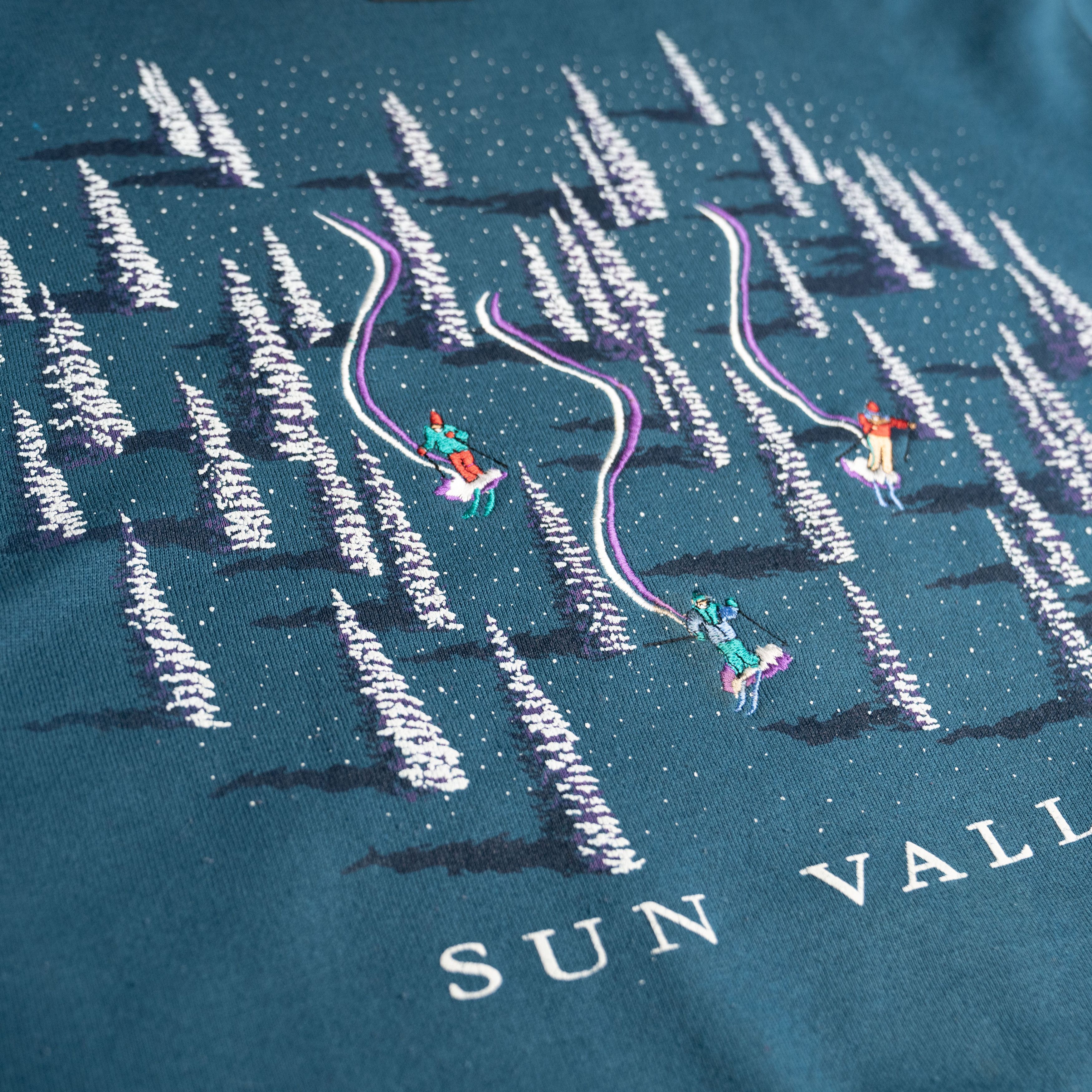 Signal Sport Vintage 1990's Sun Valley Mountain Ski Idaho Crewneck Size US L / EU 52-54 / 3 - 3 Thumbnail