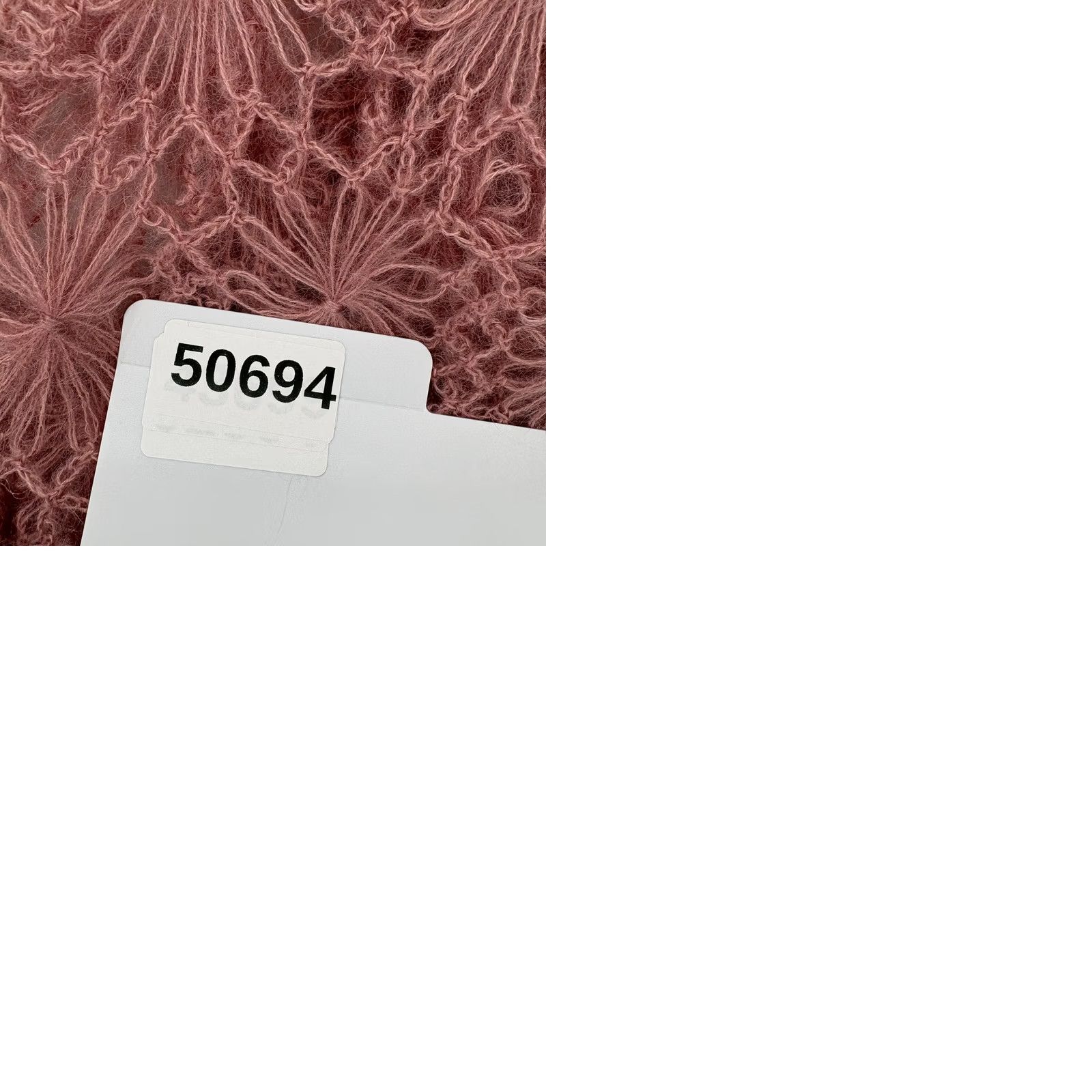 Lord & Taylor LORD & TAYLOR Wrap Sweater Womens L Pink Mohair Crochet Floral NWT Fashion Knit Open-Knit V-Neck Belted Picot NWT Size L / US 10 / IT 46 - 9 Thumbnail