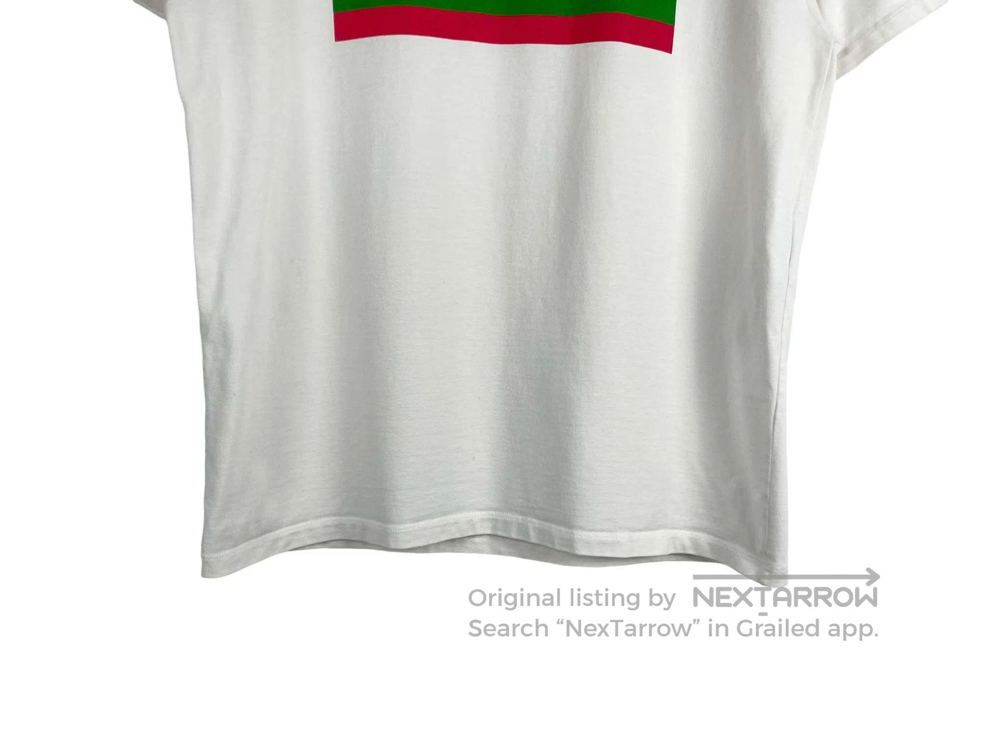 Gucci Guicci Red and Green Striped Short Sleeve Size US XS / EU 42 / 0 - 4 Thumbnail