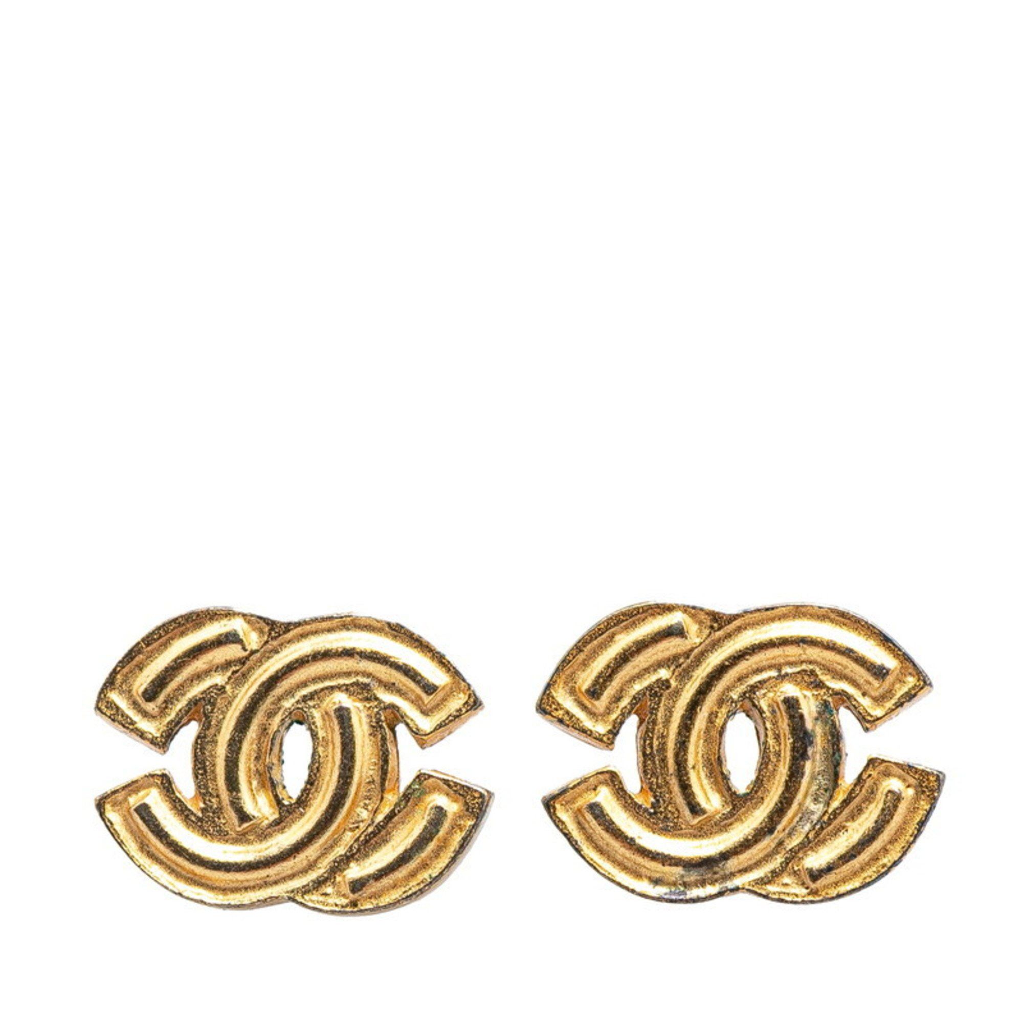 Chanel Chanel Coco Mark earring Size ONE SIZE - 1 Thumbnail