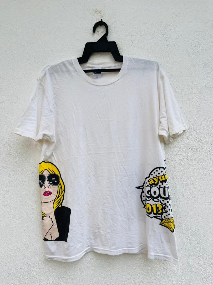 Band Tees × Japanese Brand Vintage Ayumi Hamasaki Countdown Live 2013 2014 Shirt Size US L / EU 52-54 / 3 - 1 Thumbnail