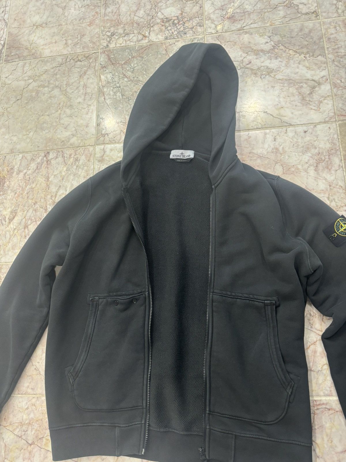 Stone Island Compass Logo Fleece Size US L / EU 52-54 / 3 - 5 Thumbnail