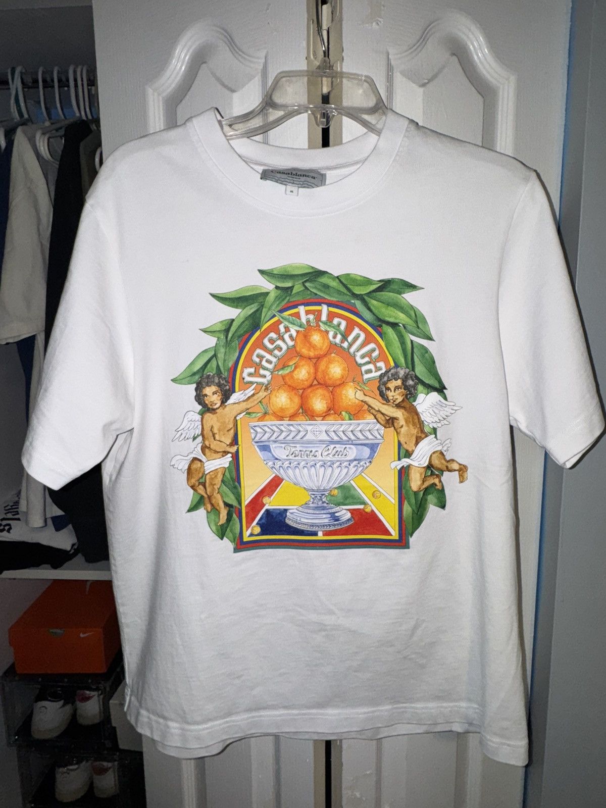 Casablanca casablanca mens triomphe d’orange t shirt Size US M / EU 48-50 / 2 - 1 Thumbnail