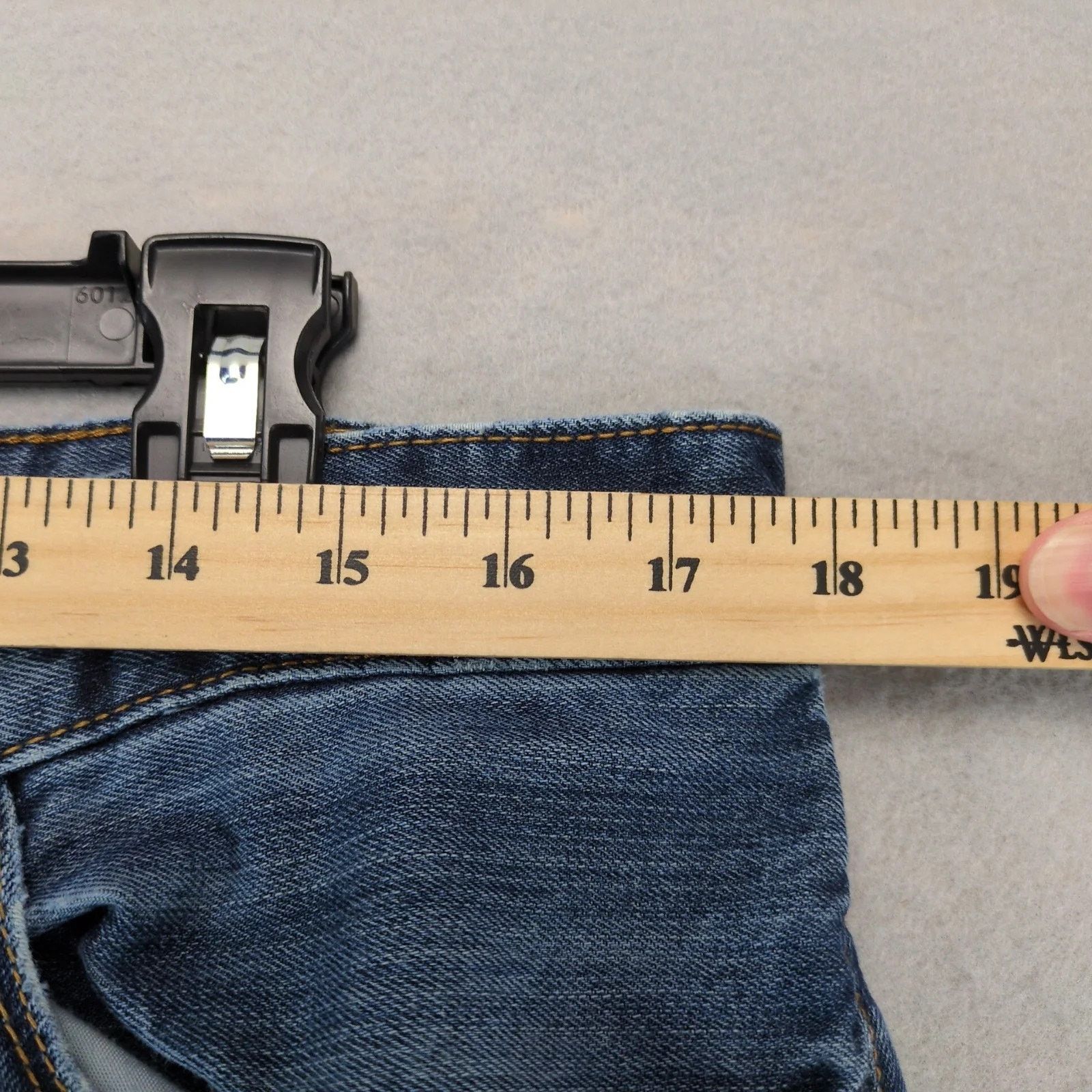 Gap Gap Loose Fit Jeans Men's 36x29 Dark Wash Straight Wide Leg Size US 35 - 3 Thumbnail