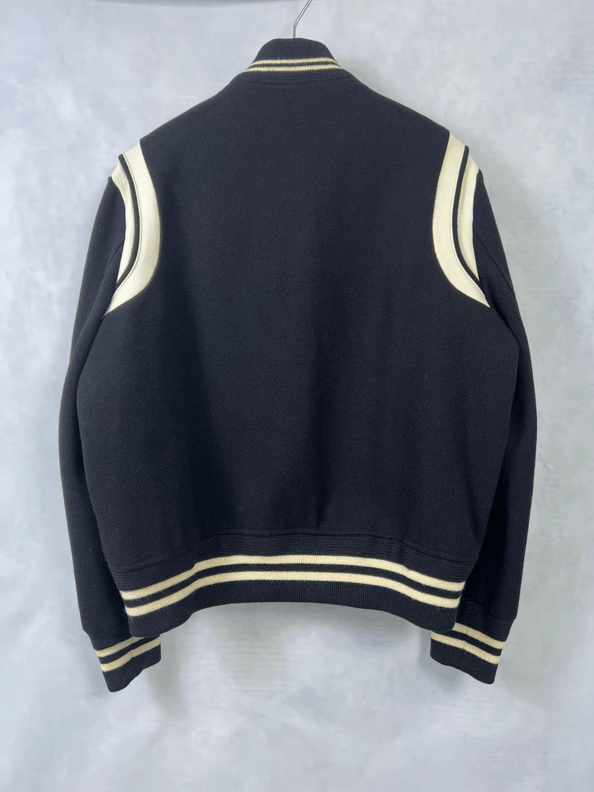 Sz 54 Saint Laurent Paris 13AW Hedi Teddy Jacket