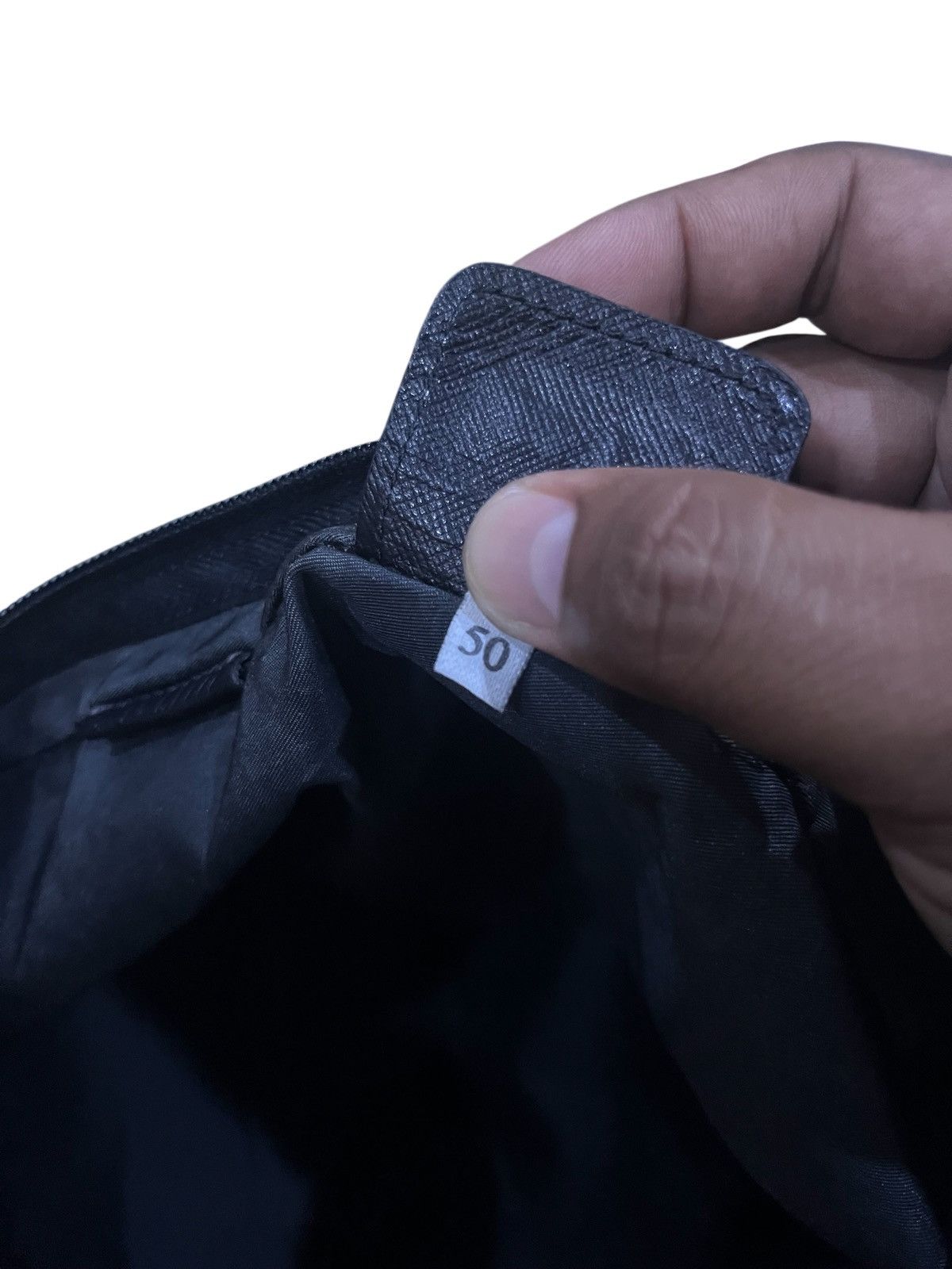 Prada Prada nylon zip tote bag black Size ONE SIZE - 15 Thumbnail